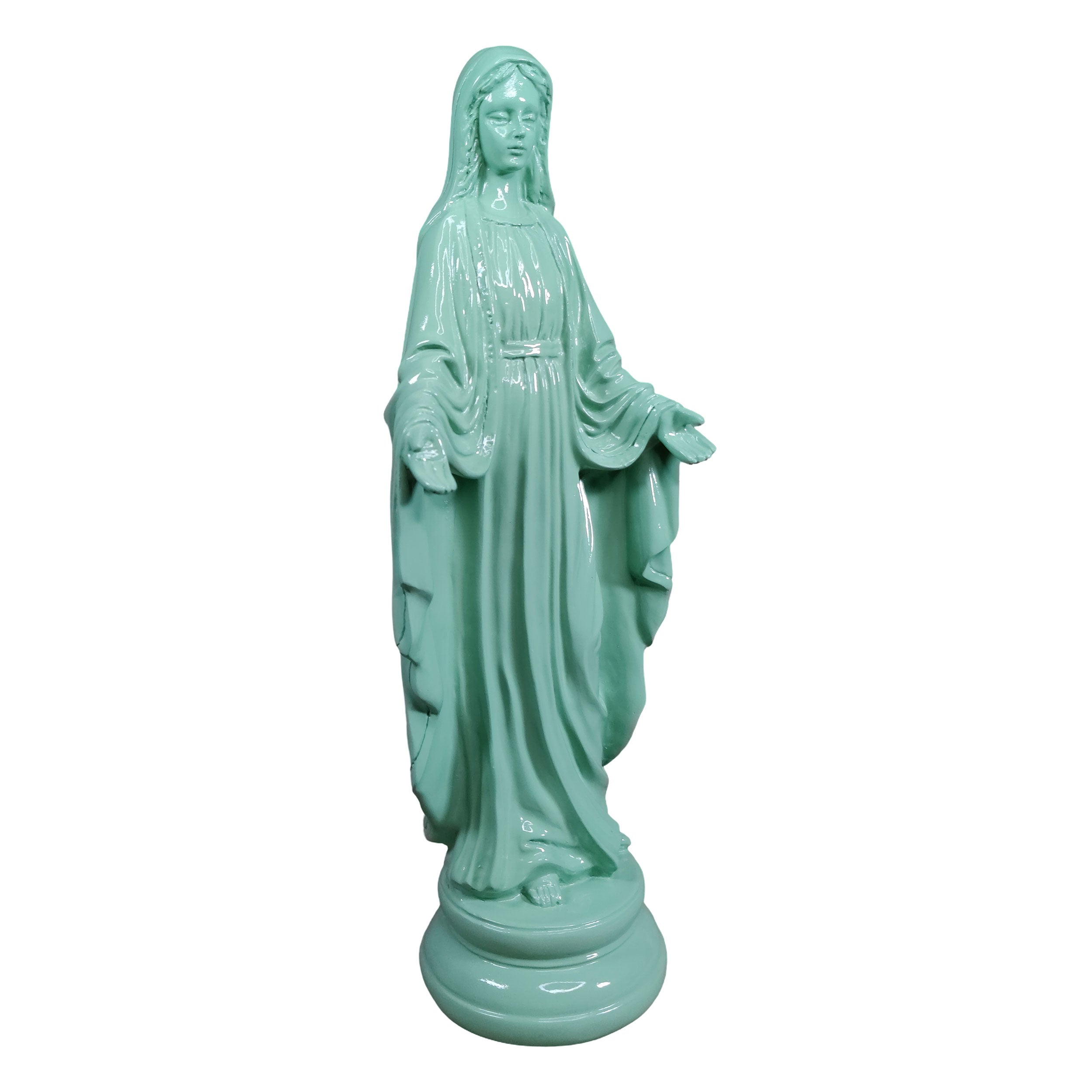 Madonna Figur & Marienfigur modern - Mutter Gottes Deko in Gold, Magenta oder Jade, groß oder klein