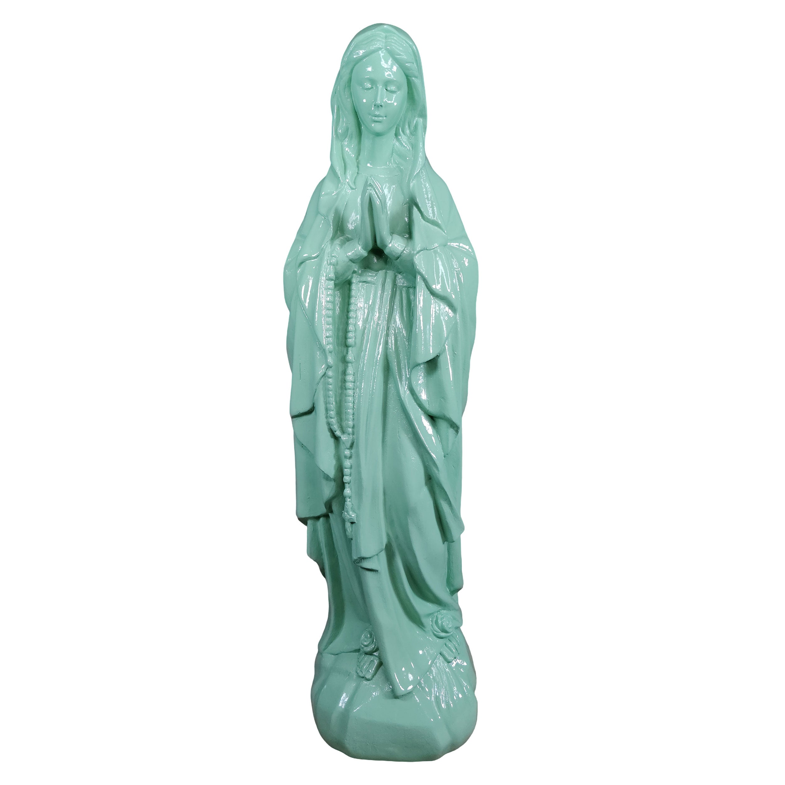 Madonna Figur & Marienfigur modern - Mutter Gottes Deko in Gold, Magenta oder Jade, groß oder klein