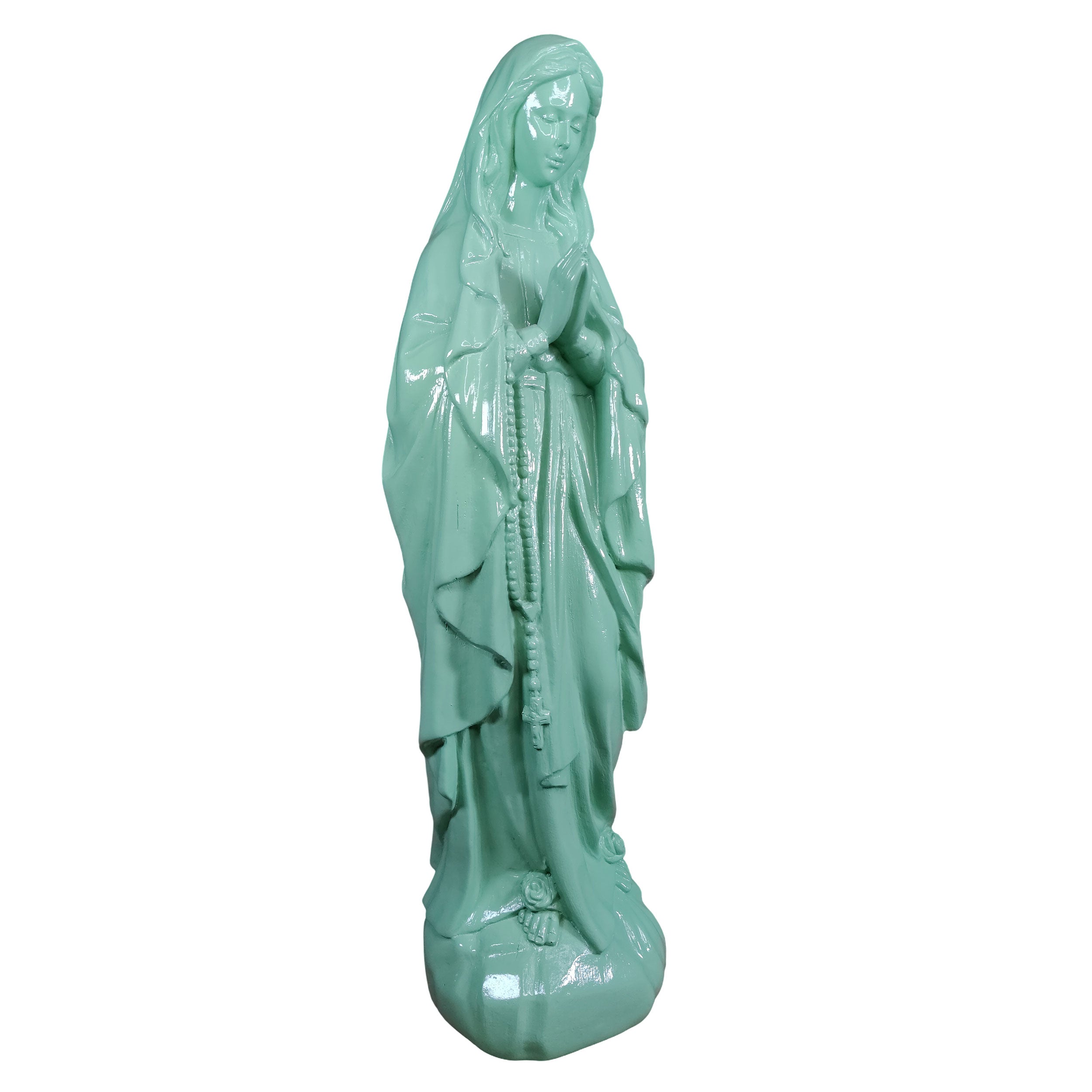Madonna Figur & Marienfigur modern - Mutter Gottes Deko in Gold, Magenta oder Jade, groß oder klein