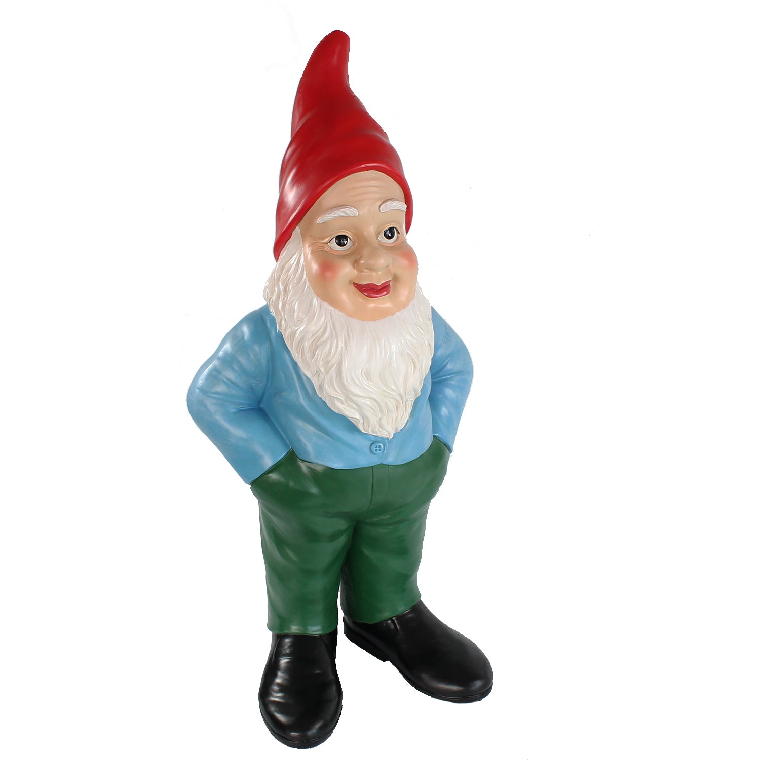 Großer Gartenzwerg Deko Gartenzwerg XL 60 cm Gartenfigur Zwerg handbemalt