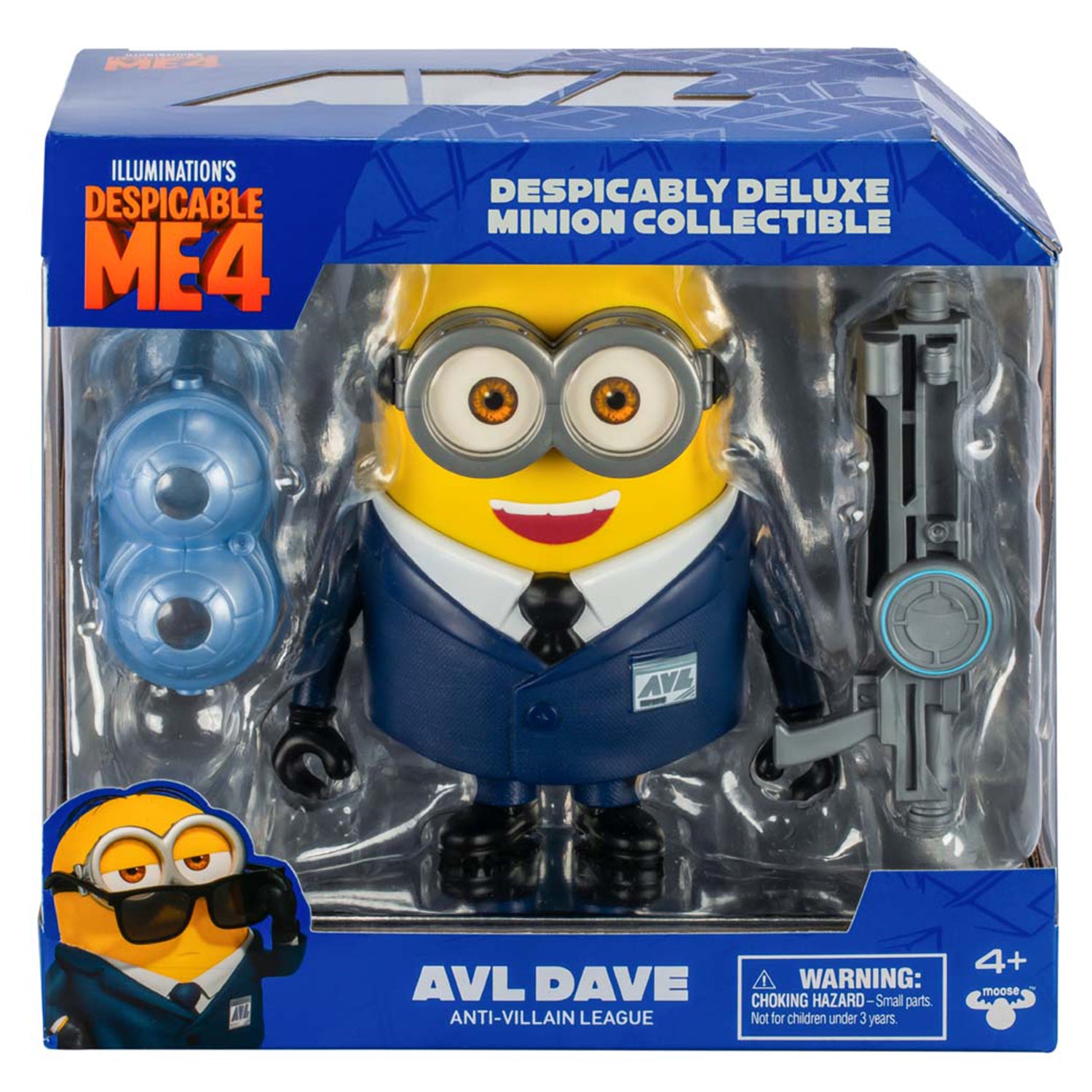 Despicable Me 4 - AVL Squad Mega Minion 14cm Actionfigur - Dave