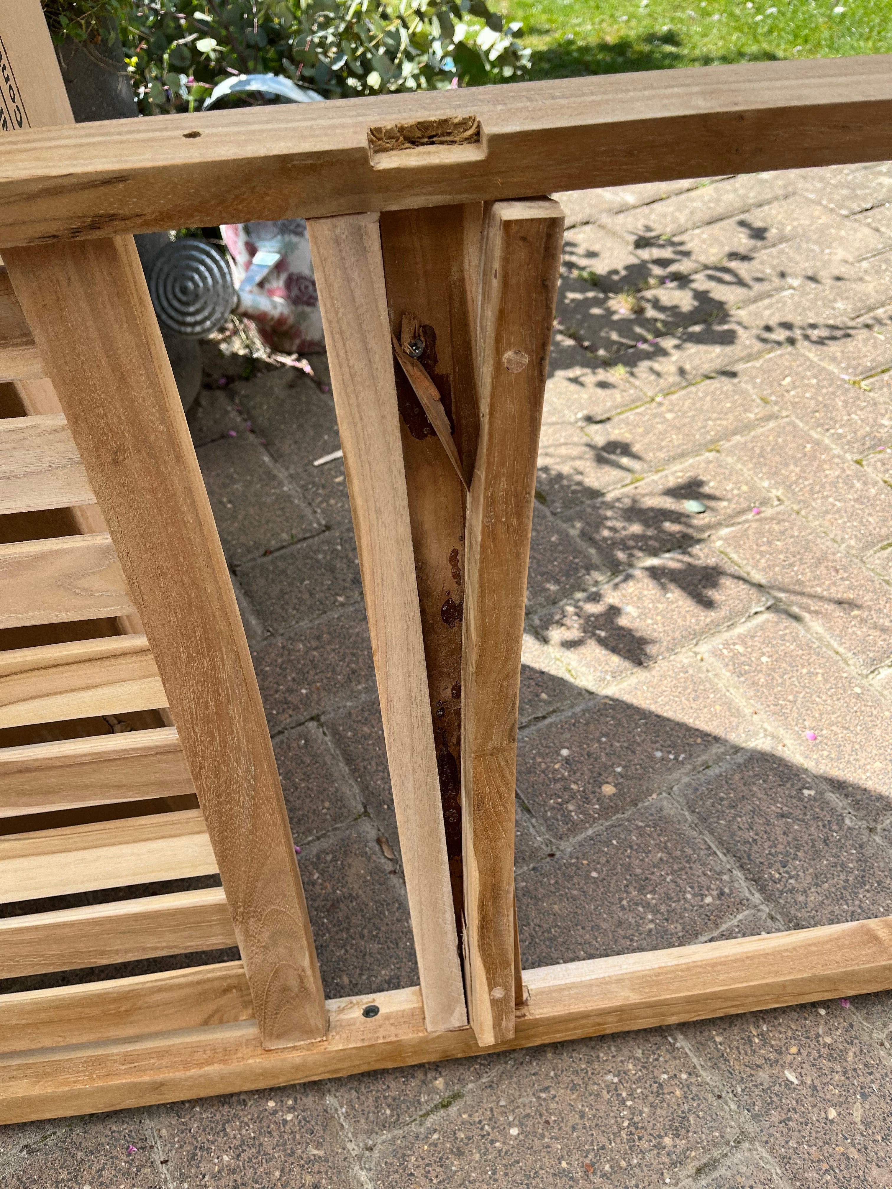 Gartenbank AMBON Bank Sitzbank GARDEN PLEASURE wetterfest komfortabel Outdoor hochwertig