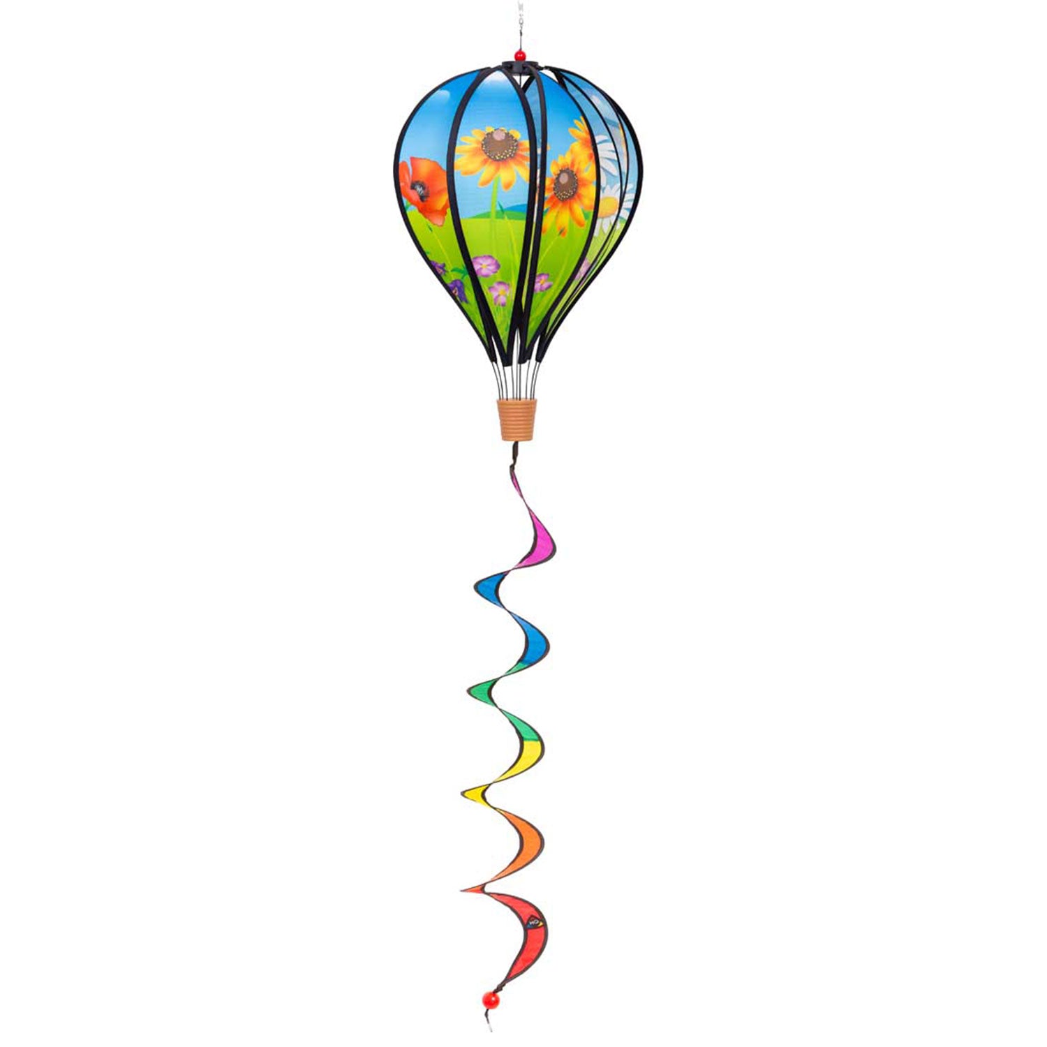 Windspiel HQ Hot Air Balloon Twist Flowers Heißluftballoon