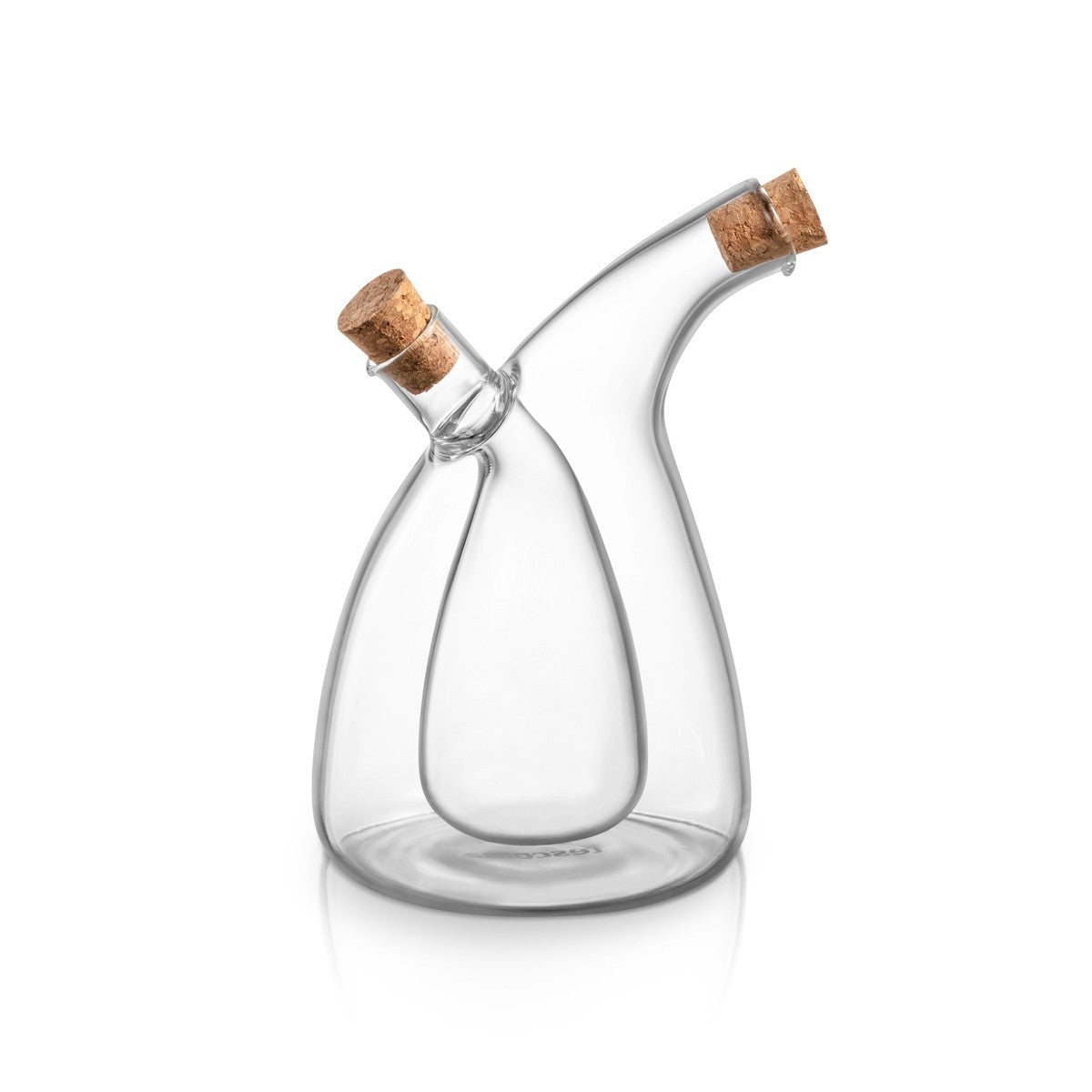 Tescoma Öl- und Essigbehälter VIRGO 300/50 ml – Dosierflasche für Küche