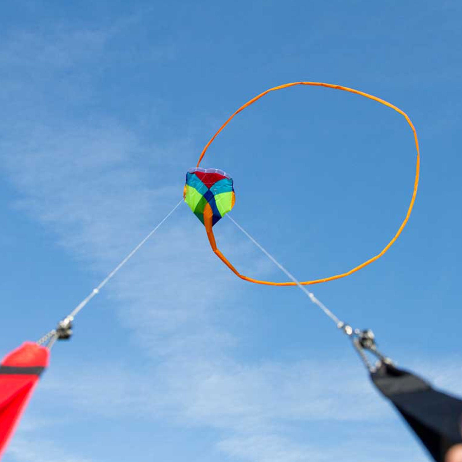 HQ Kinderdrachen Einleiner/Zweileiner Lenkdrachen Multi-Kite Prisma R2F 87 cm