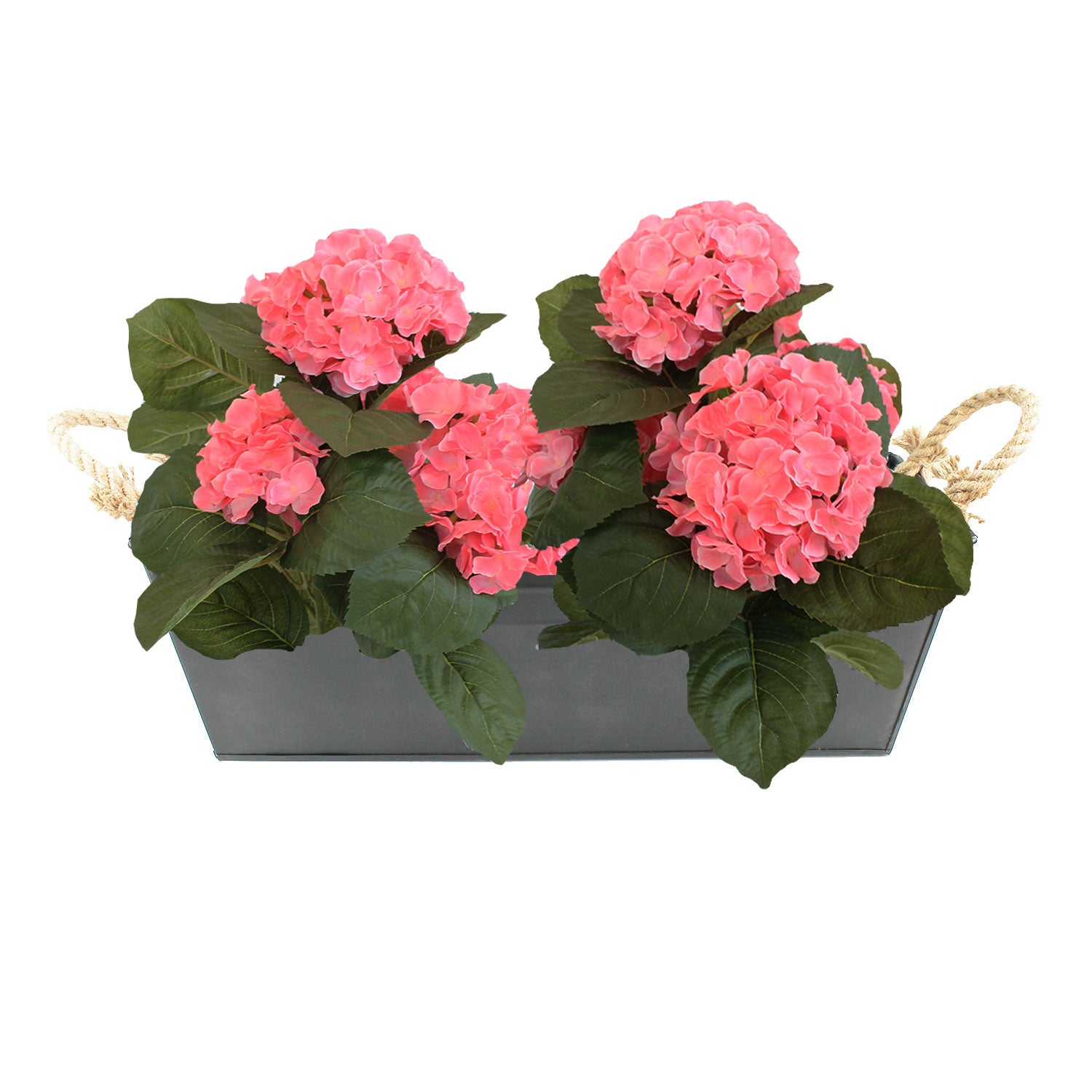 Pflanztopf Pflanzgefäß Zinktopf Vintage Recta 50 cm Blumentopf Metall Übertopf