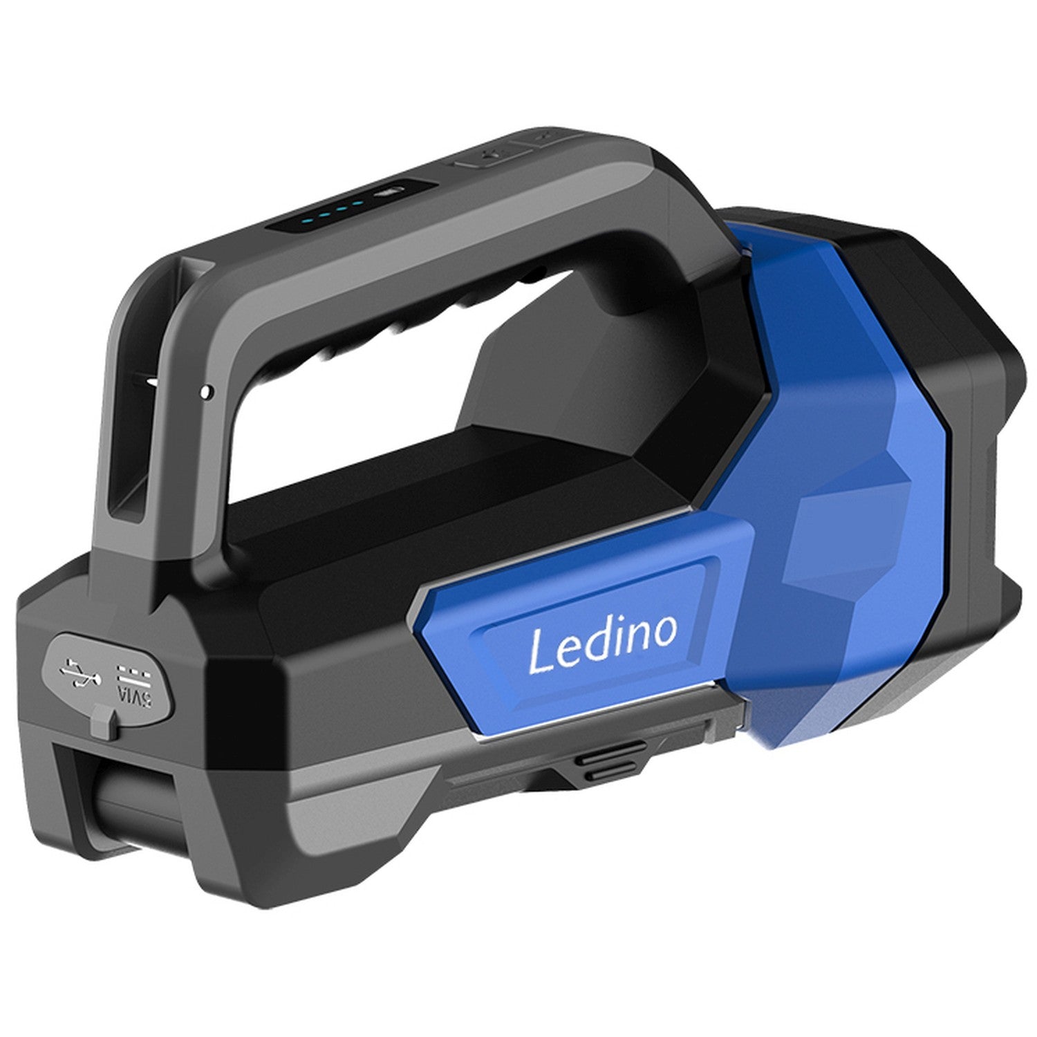 Ledino LED Handleuchte Wahren – 1 000 lm Akku-Lampe mit Powerbank & Tragegurt für Outdoor & Werkstatt