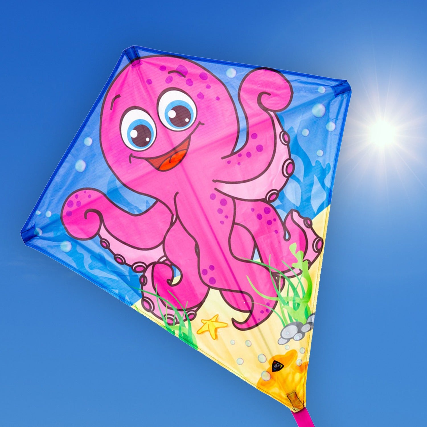 Kinderdrachen Einleiner Drachen HQ Eddy Octopus Flugdrachen