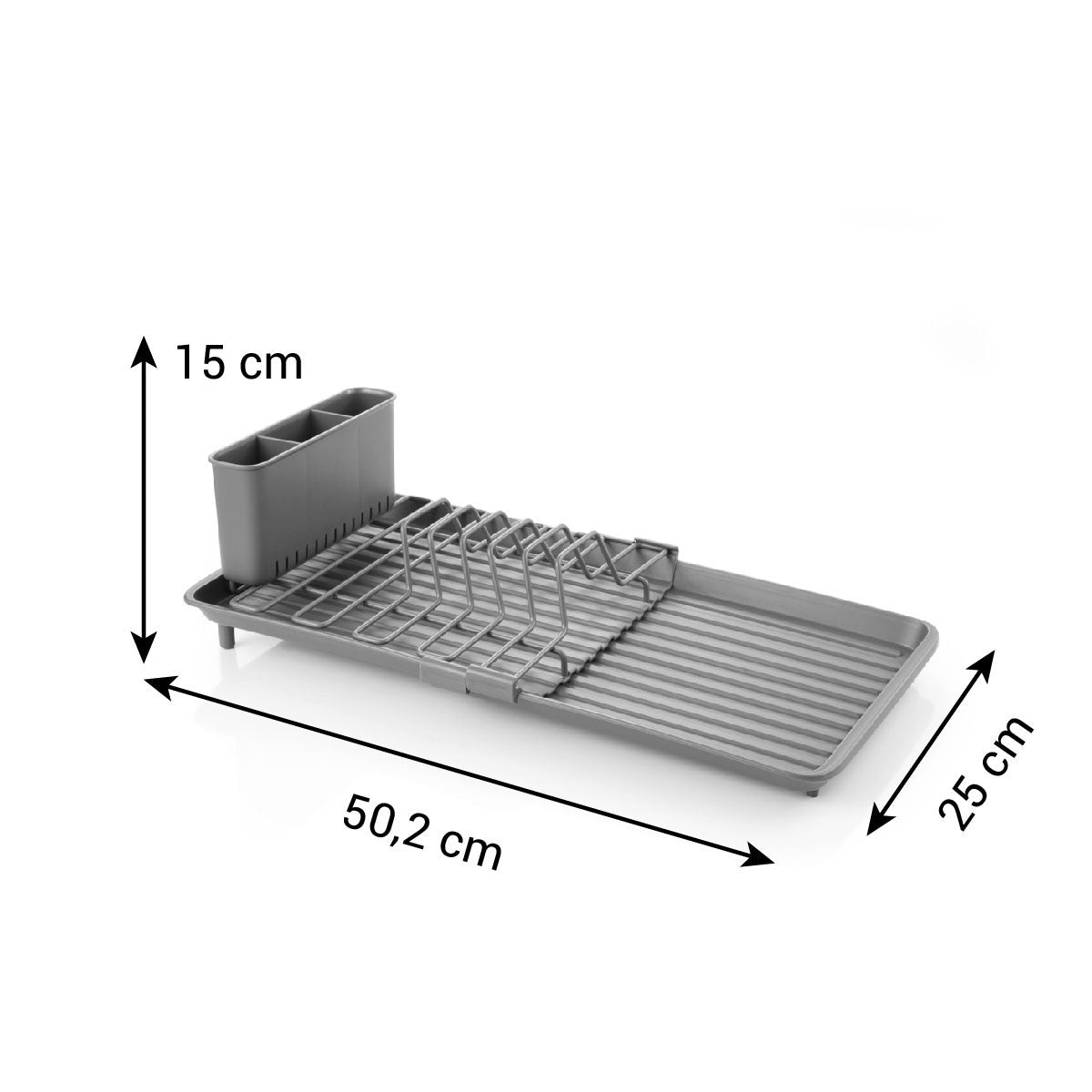 Tescoma Abtropfschale COMPACT verschiebbar – variable Spülenablage