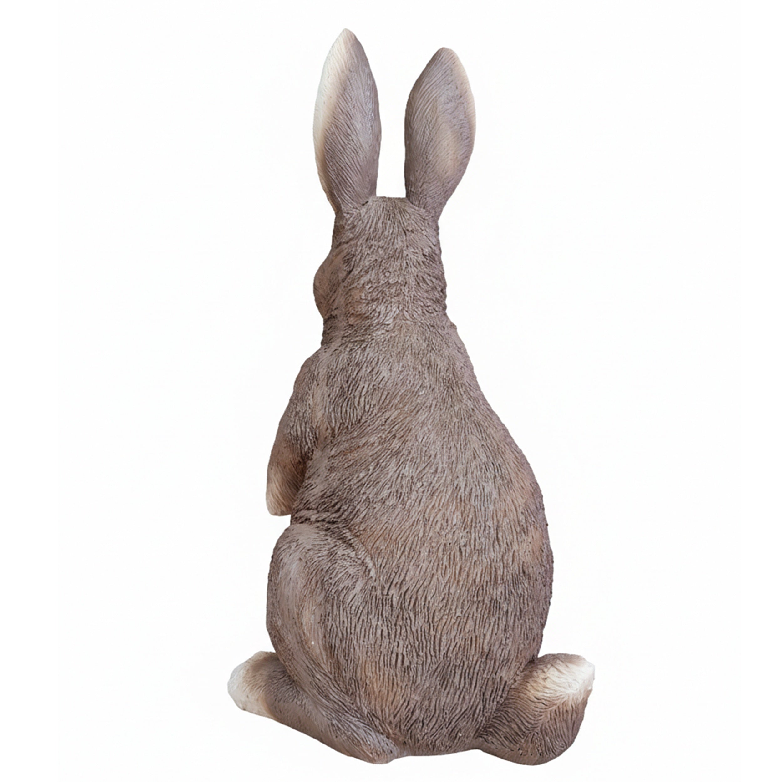 Gartenfigur Hase realistische Hasenfigur als Deko Hase – Osterhase als Deko für Ostern zu Hause und Garten