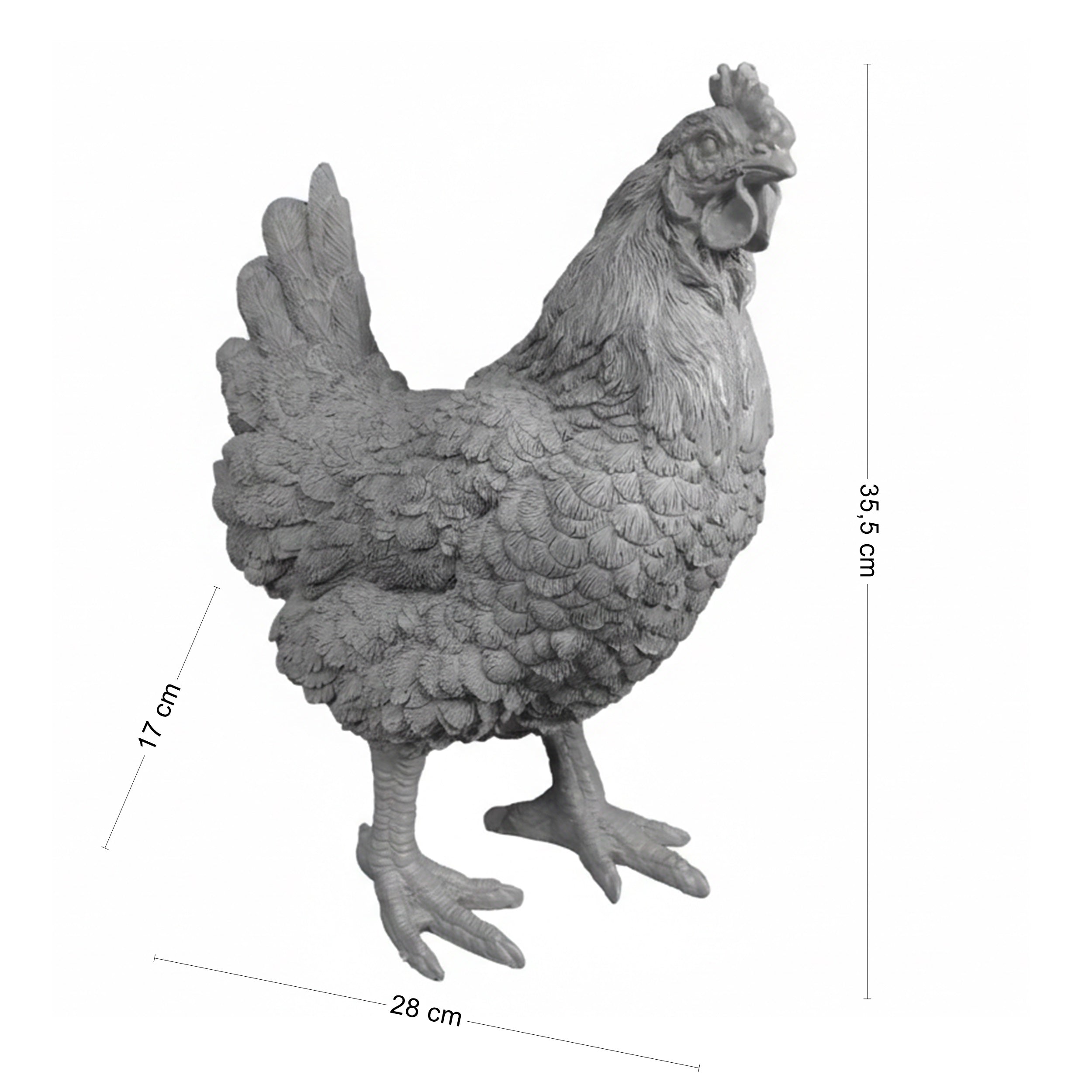 Deko Hühner DekoDiven einzigartige Huhn Deko für Haus & Garten in verschiedenen Farben