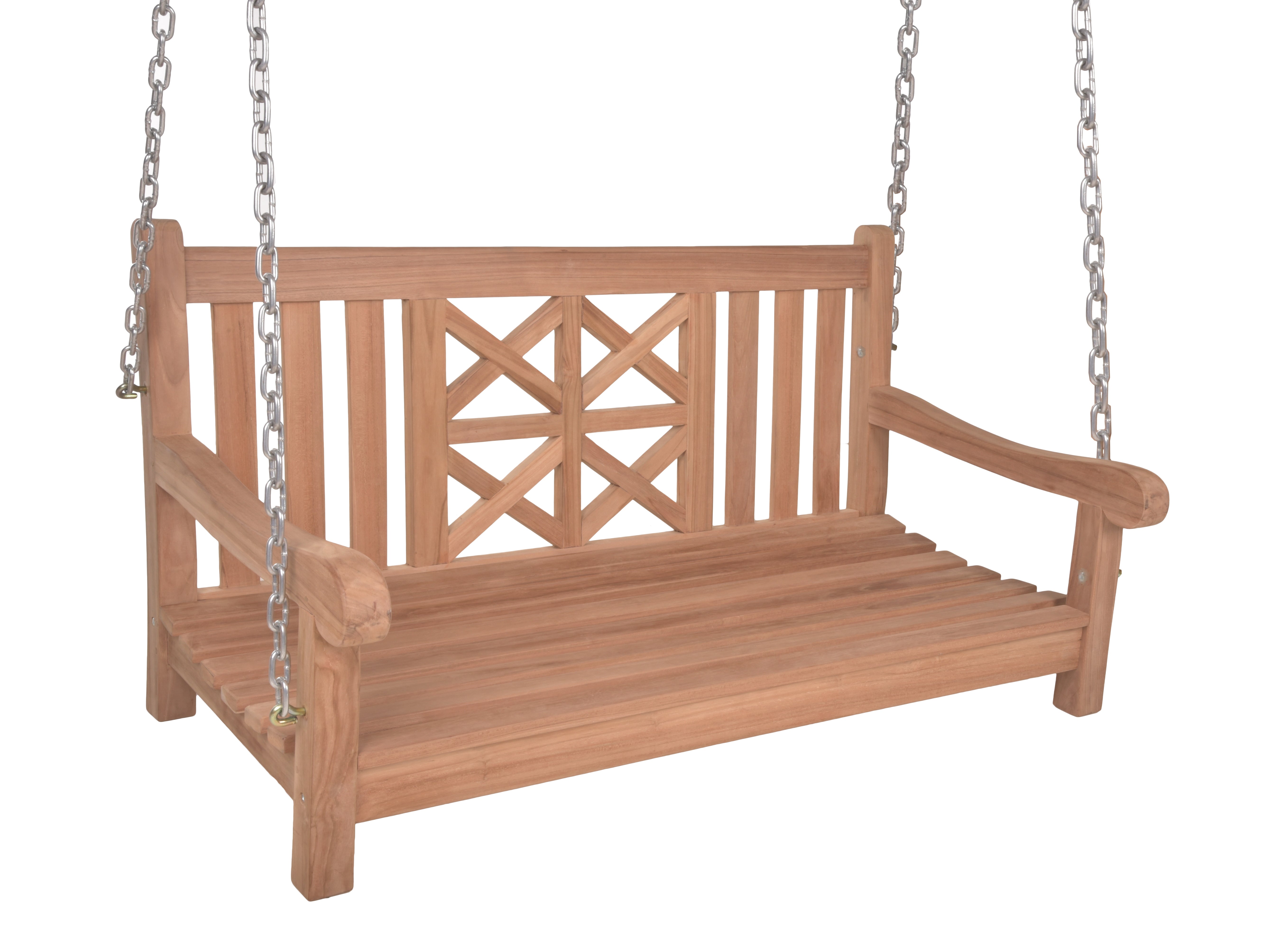 Hängebank LATOA Gartenschaukel Schaukelbank Teakholz Garden Pleasure