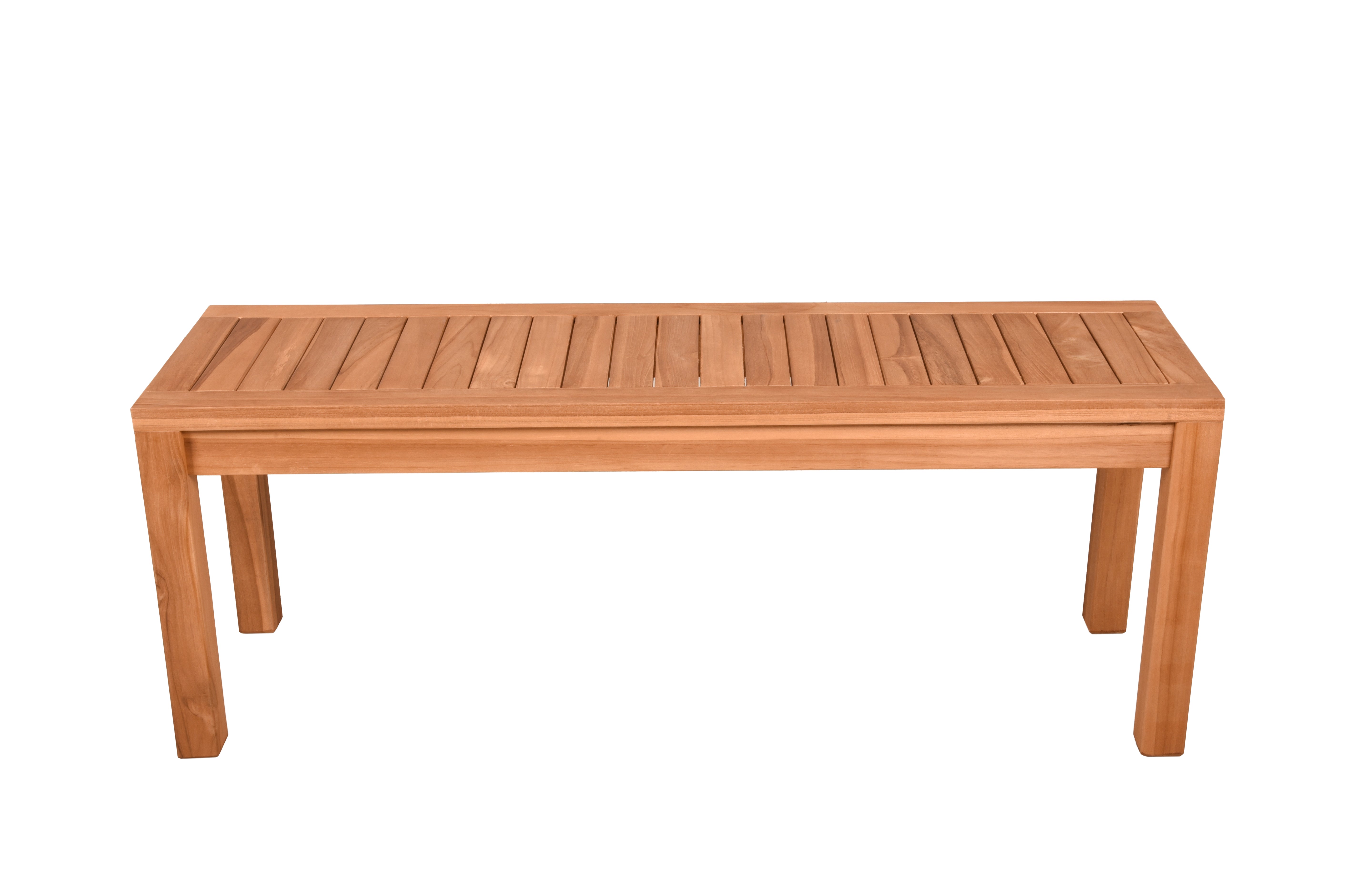 Bank BIARO Gartenbank Sitzbank Teakholz Garden Pleasure 2-Sitzer