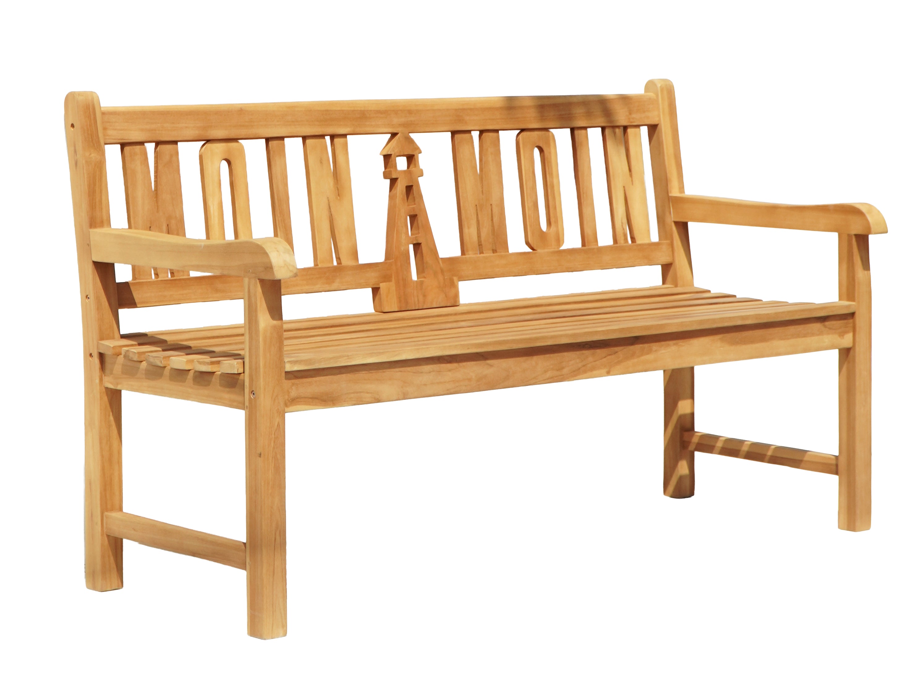 Bank MOIN MOIN Gartenbank Sitzbank Teakholz Garden Pleasure 3-Sitzer