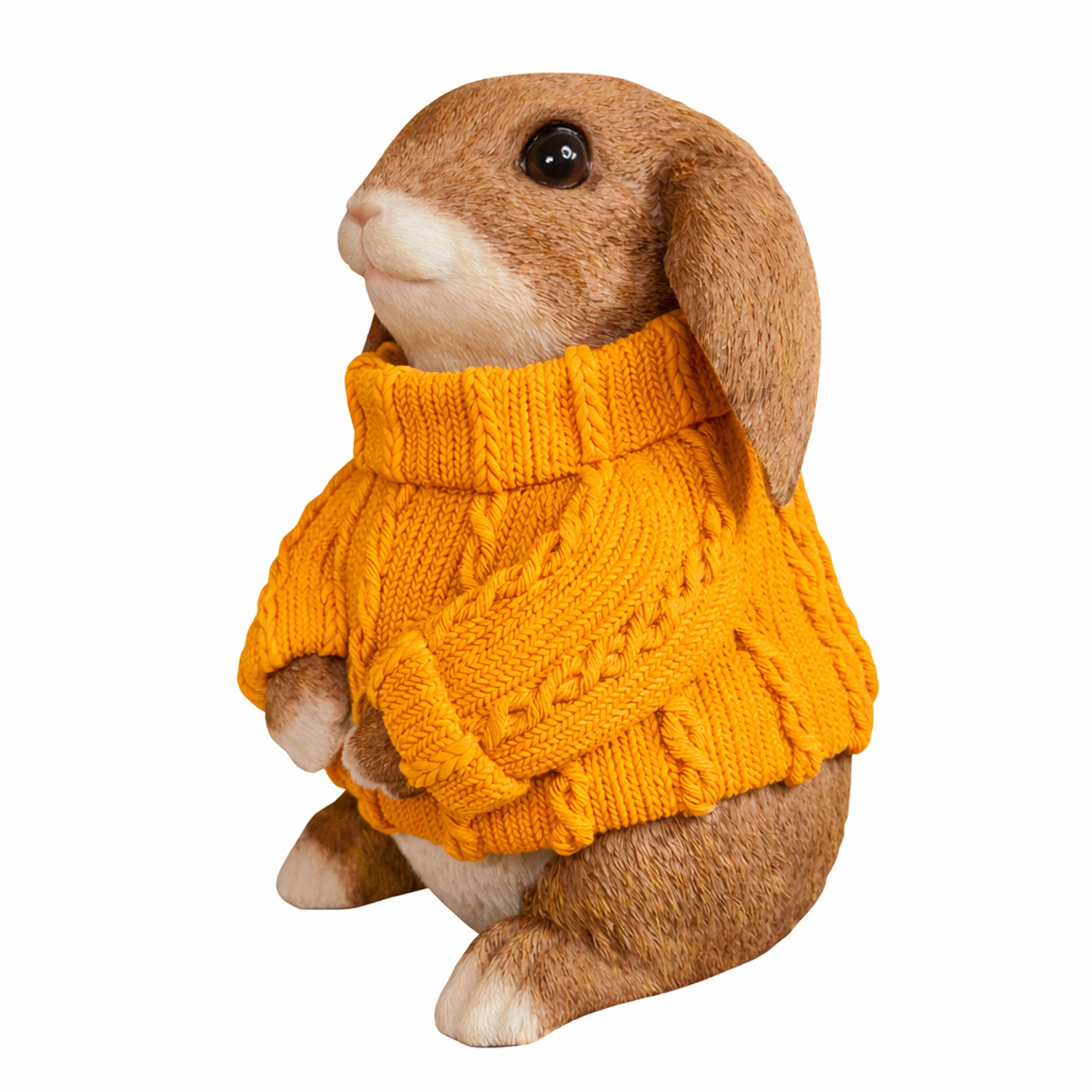 Deko Hase XL im Pullover groß – Deko Osterhase Hasenfigur sitzend, Osterdeko & Gartenfigur in versch. Farben