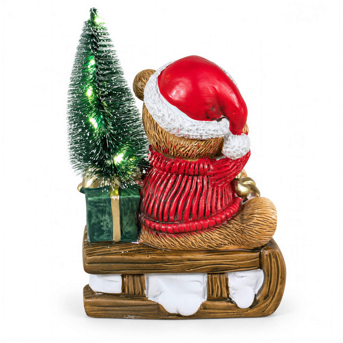 Bär Figur LED Weihnachtsdeko mit Batterie Weihnachtsbär Tischdeko Varianten