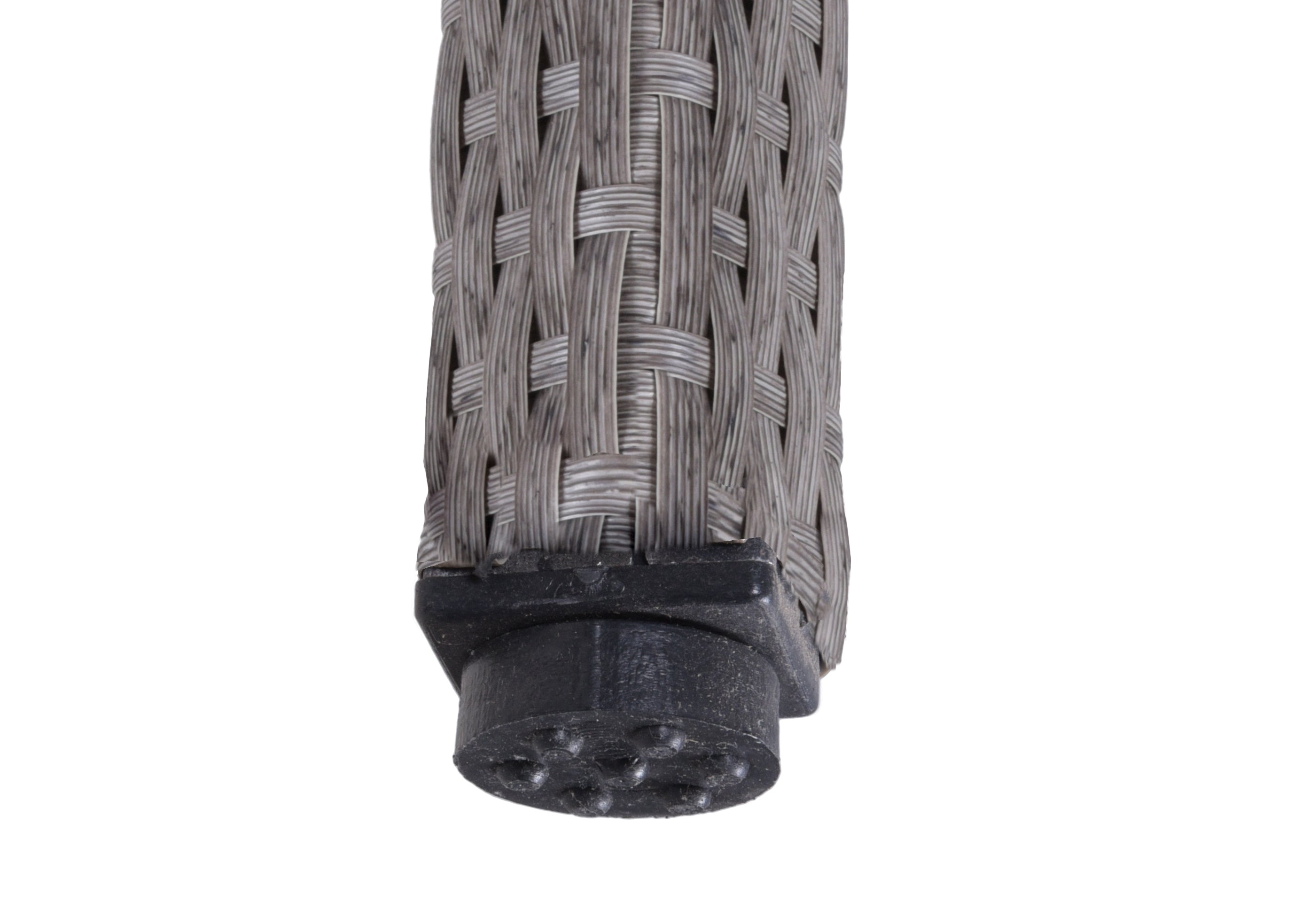 Balkonset DAKOTA 3-teilig Sitzgruppe Balkonmöbel Tisch Stühle hellgrau Garden Pleasure