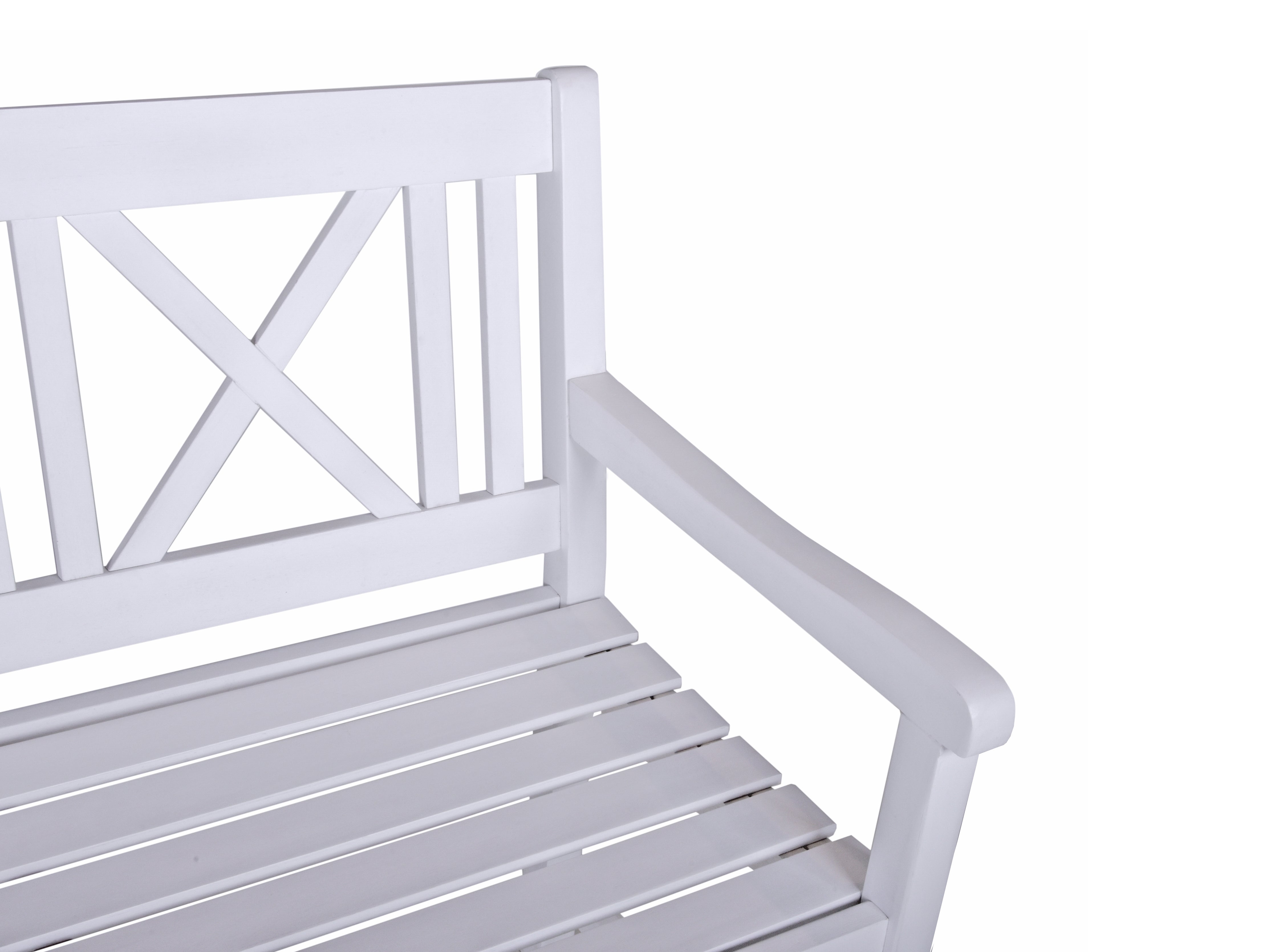 Gartenbank MALMÖ Bank Sitzbank GARDEN PLEASURE wetterfest komfortabel Outdoor hochwertig