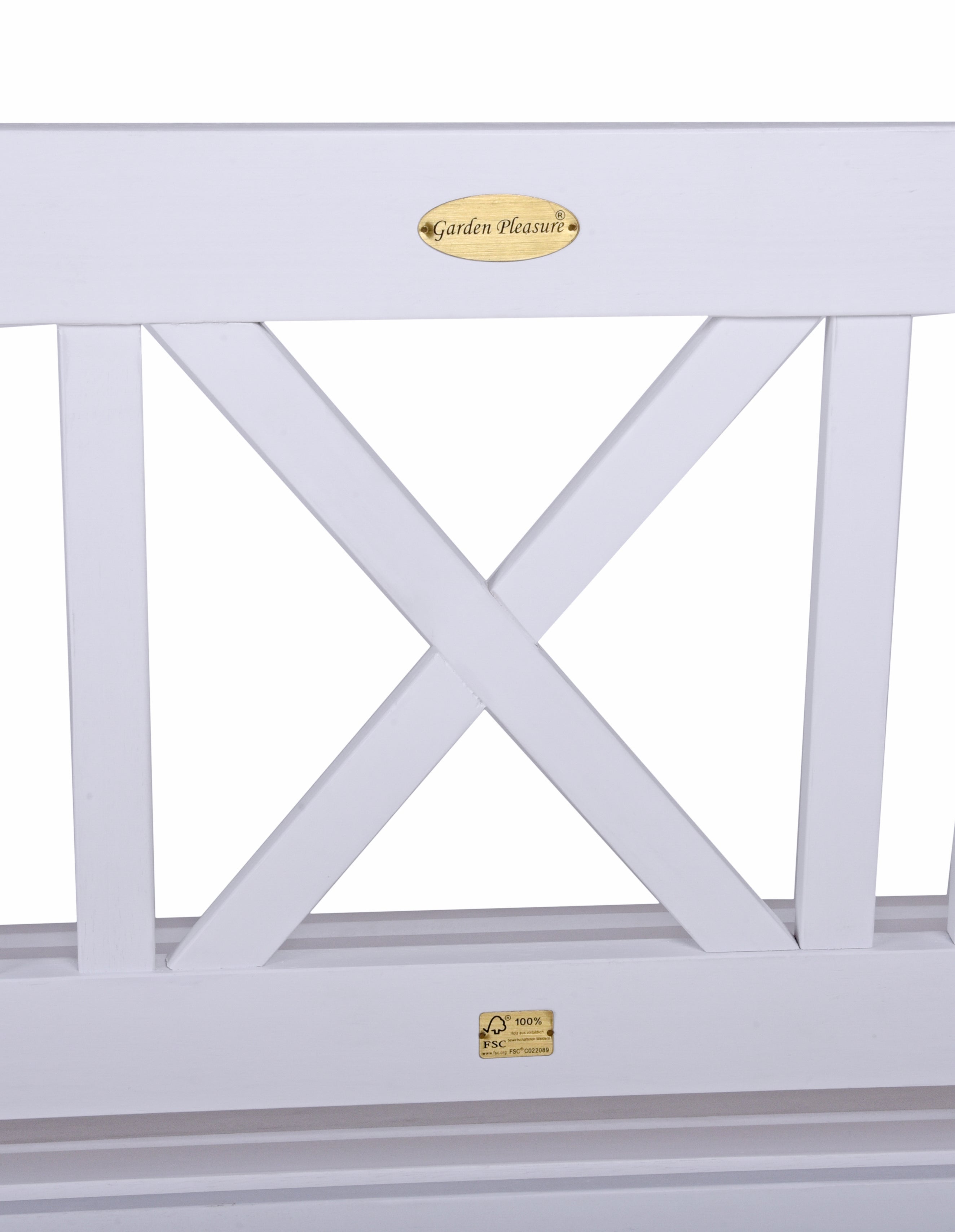 Gartenbank MALMÖ Bank Sitzbank GARDEN PLEASURE wetterfest komfortabel Outdoor hochwertig