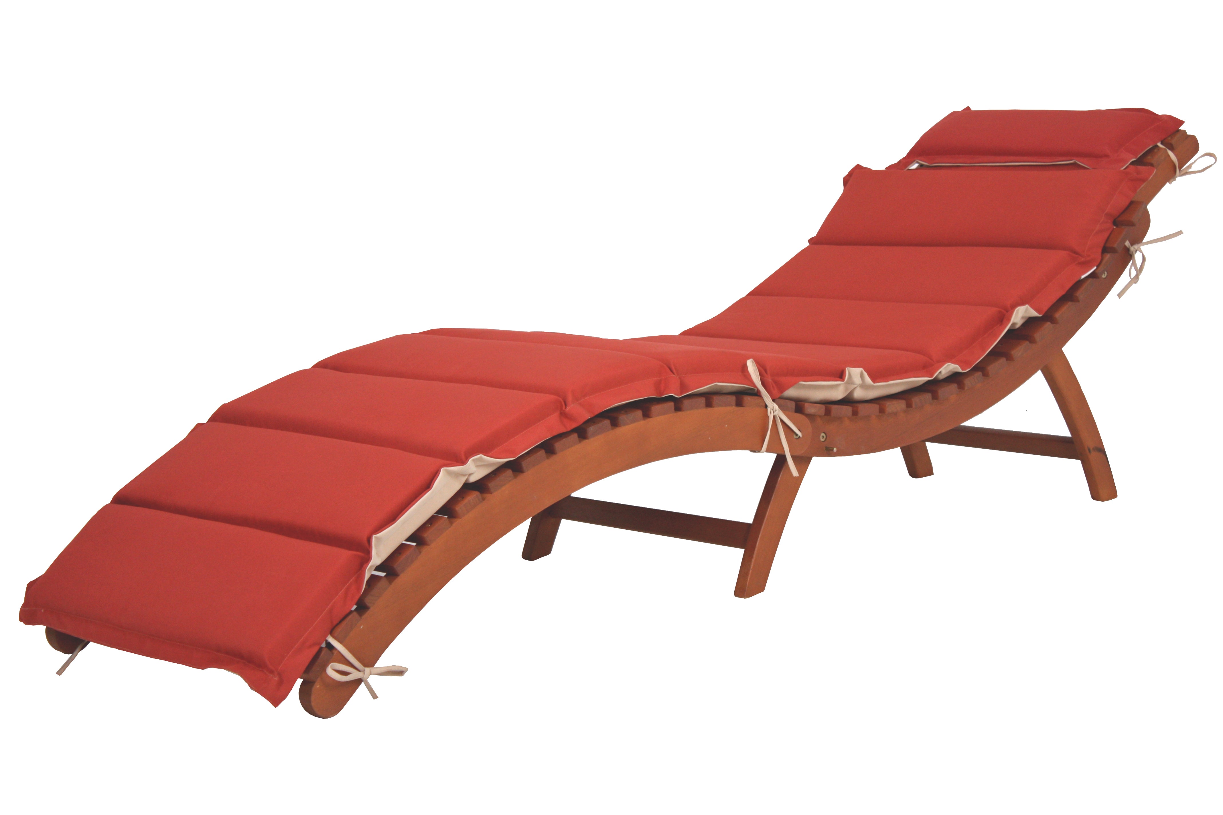 Faltliege NASSAU Gartenliege Sonnenliege Eukalyptusholz Garden Pleasure