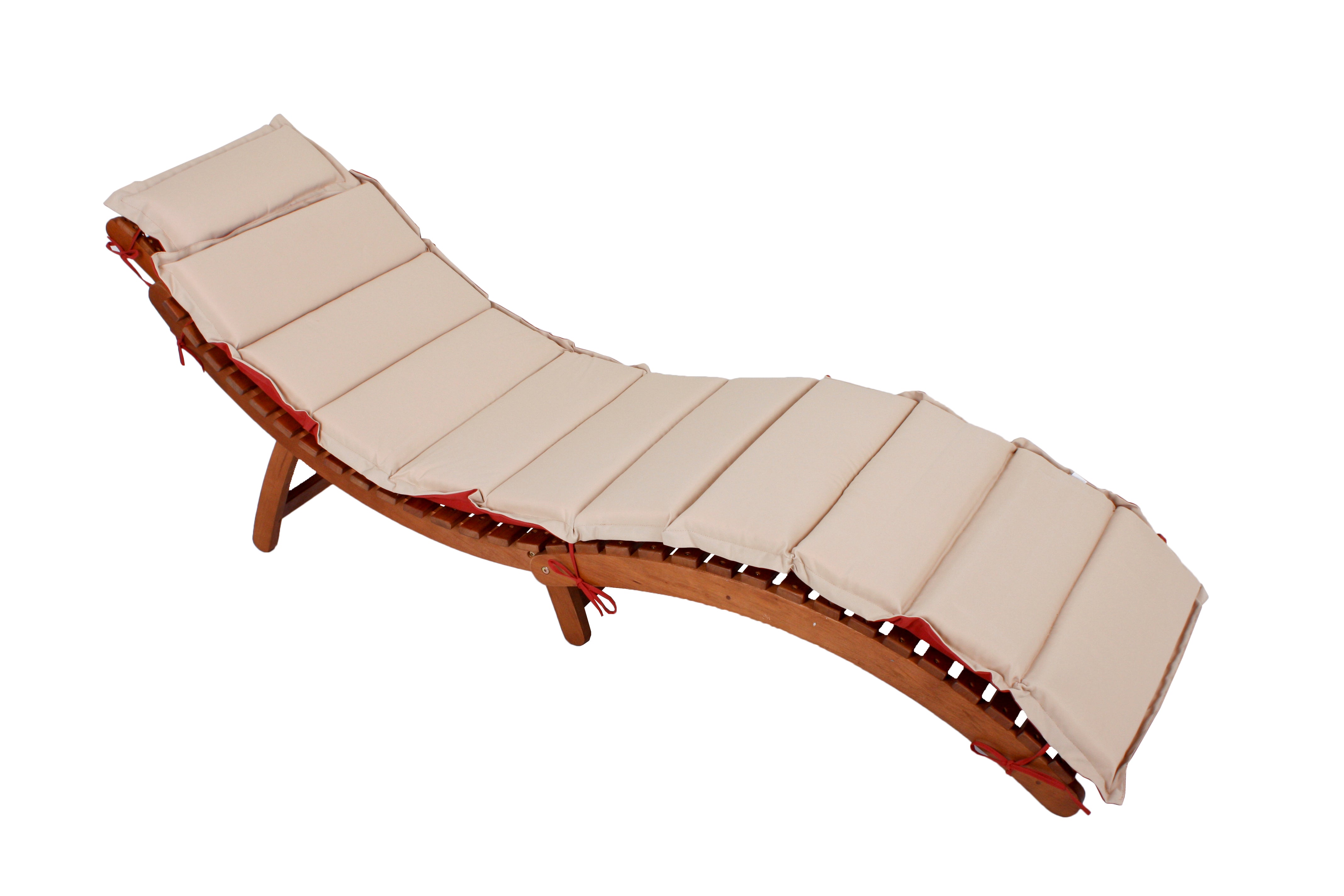 Faltliege NASSAU Gartenliege Sonnenliege Eukalyptusholz Garden Pleasure