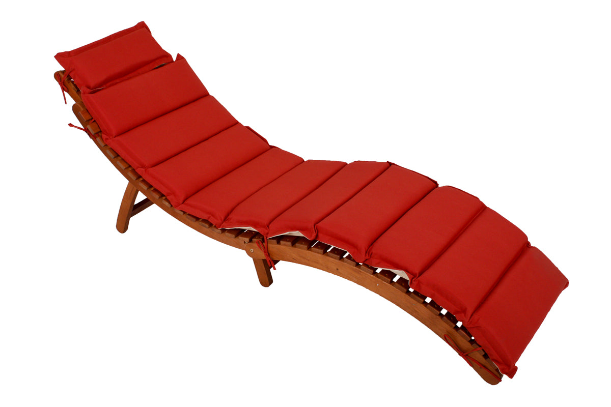 Faltliege NASSAU Gartenliege Sonnenliege Eukalyptusholz Garden Pleasure