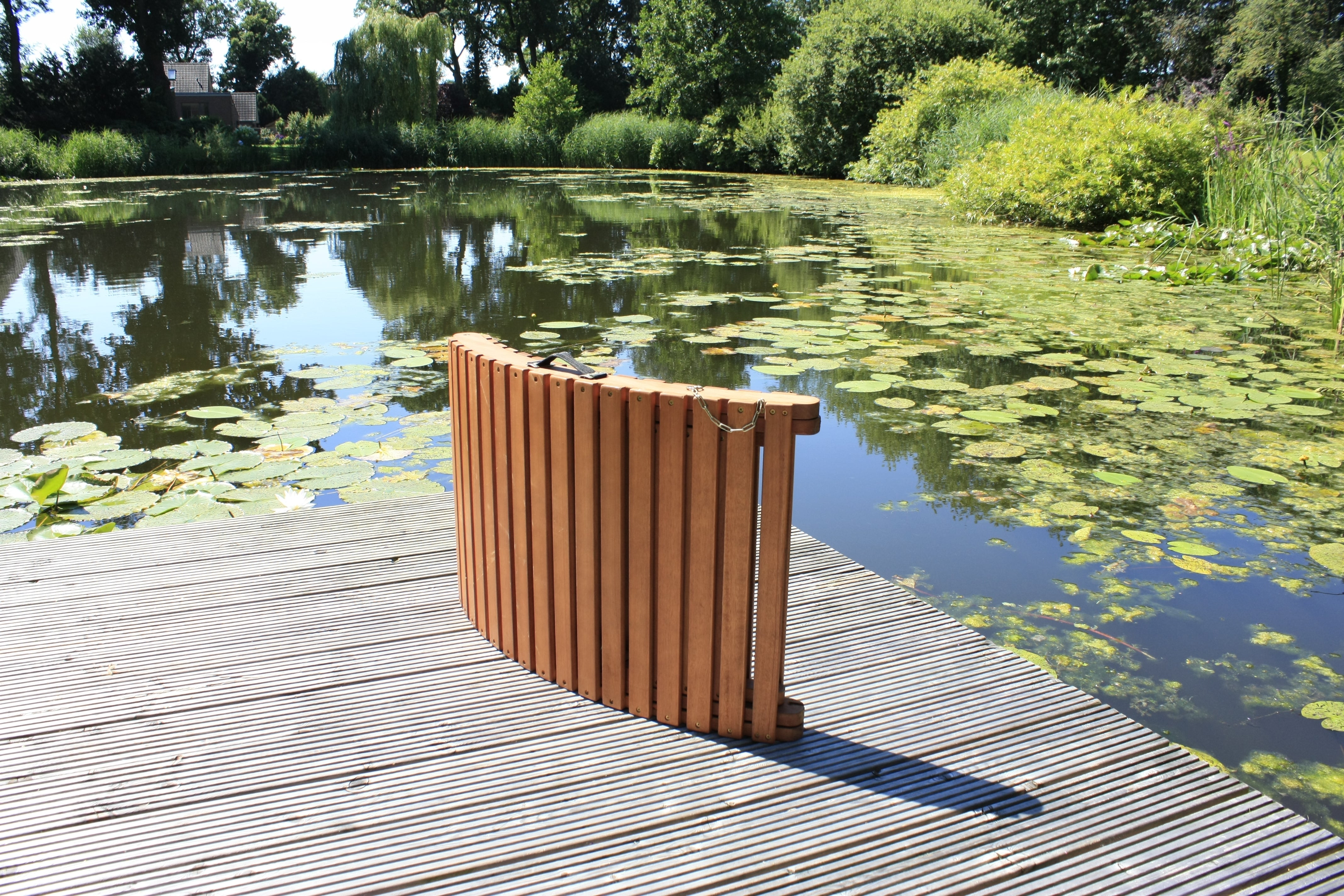 Faltliege NASSAU Gartenliege Sonnenliege Eukalyptusholz Garden Pleasure