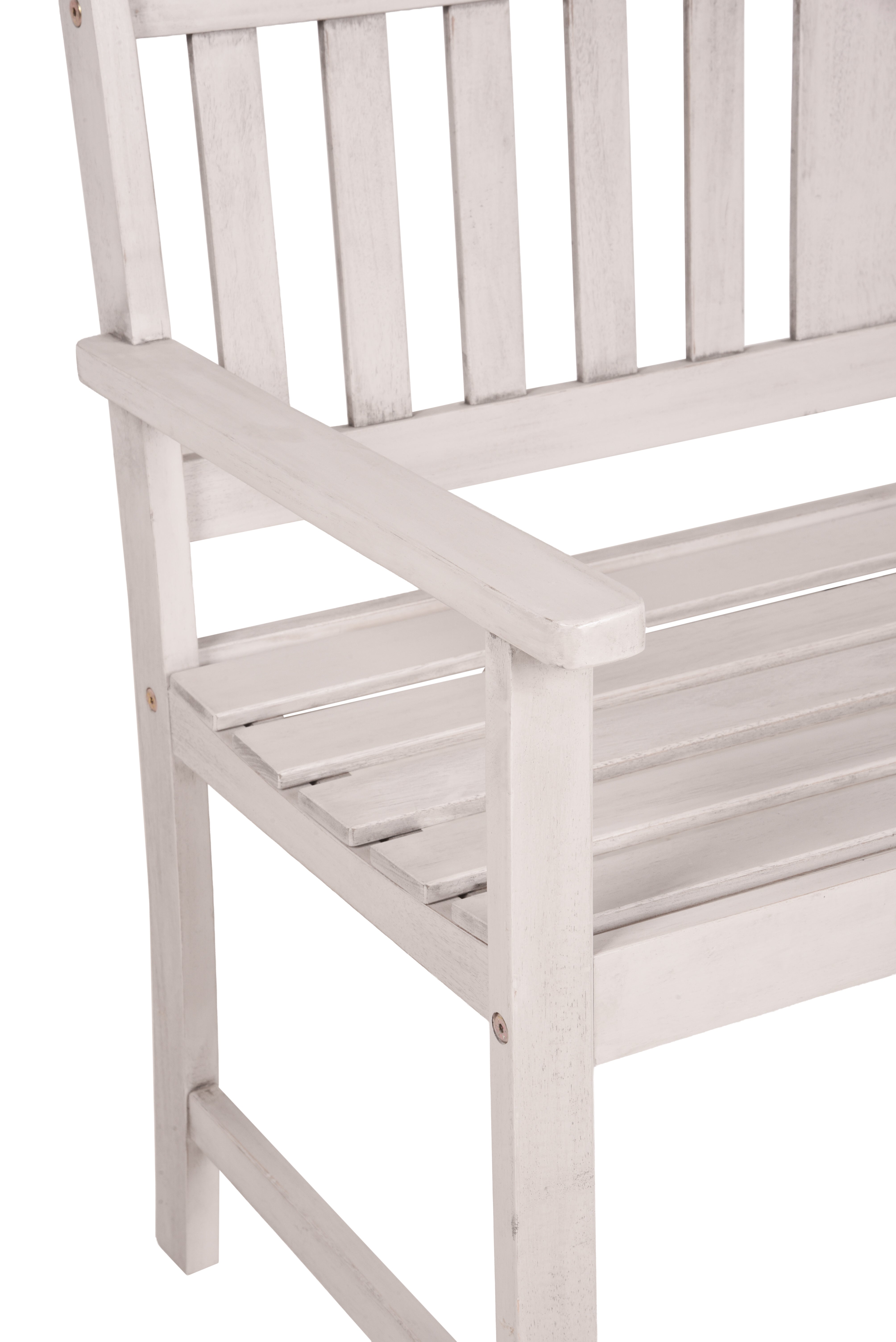 Bank STIRLING Gartenbank Sitzbank Eukalyptusholz Garden Pleasure grau