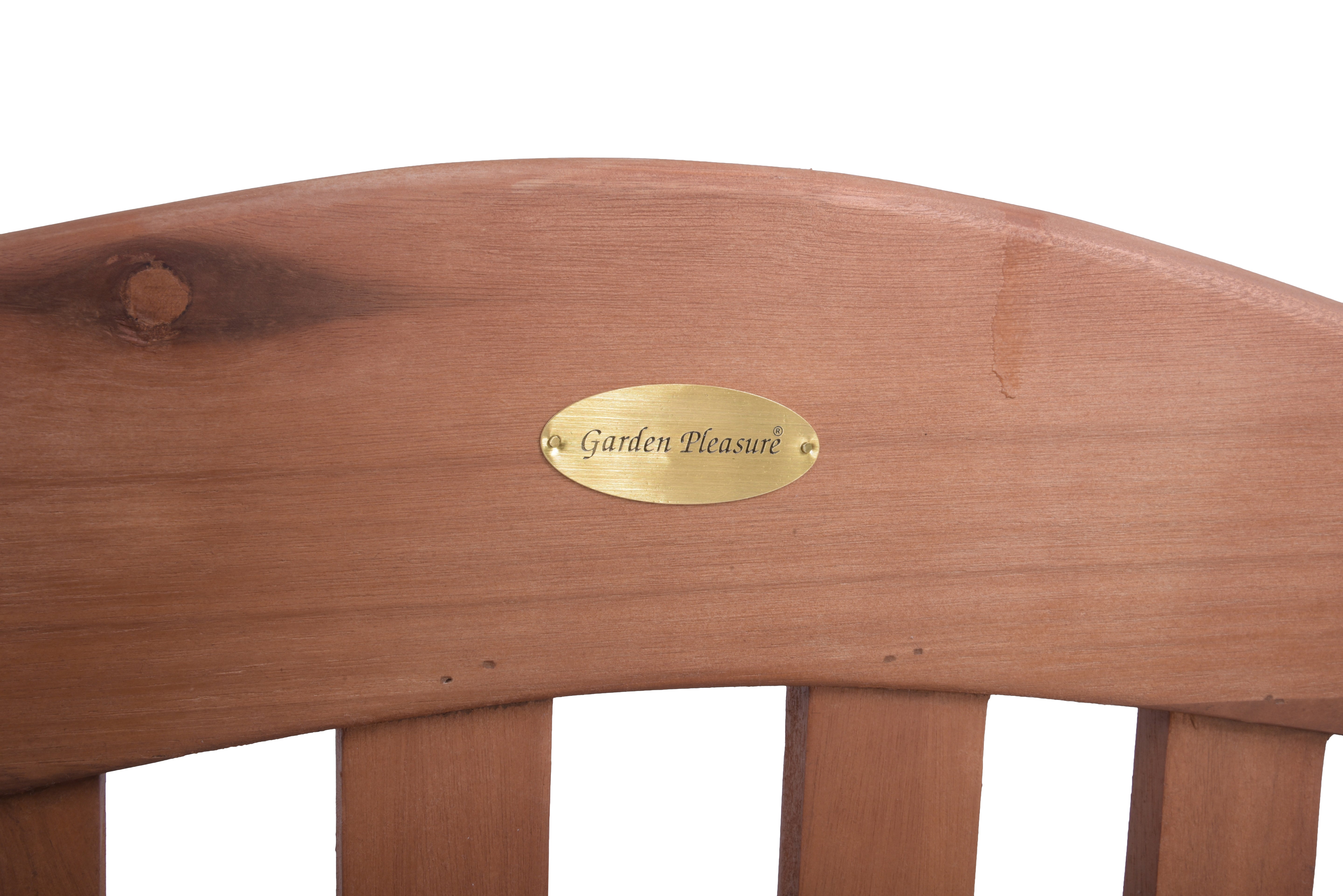 Bank KINGSTON Gartenbank Sitzbank Eukalyptusholz Garden Pleasure 3-Sitzer