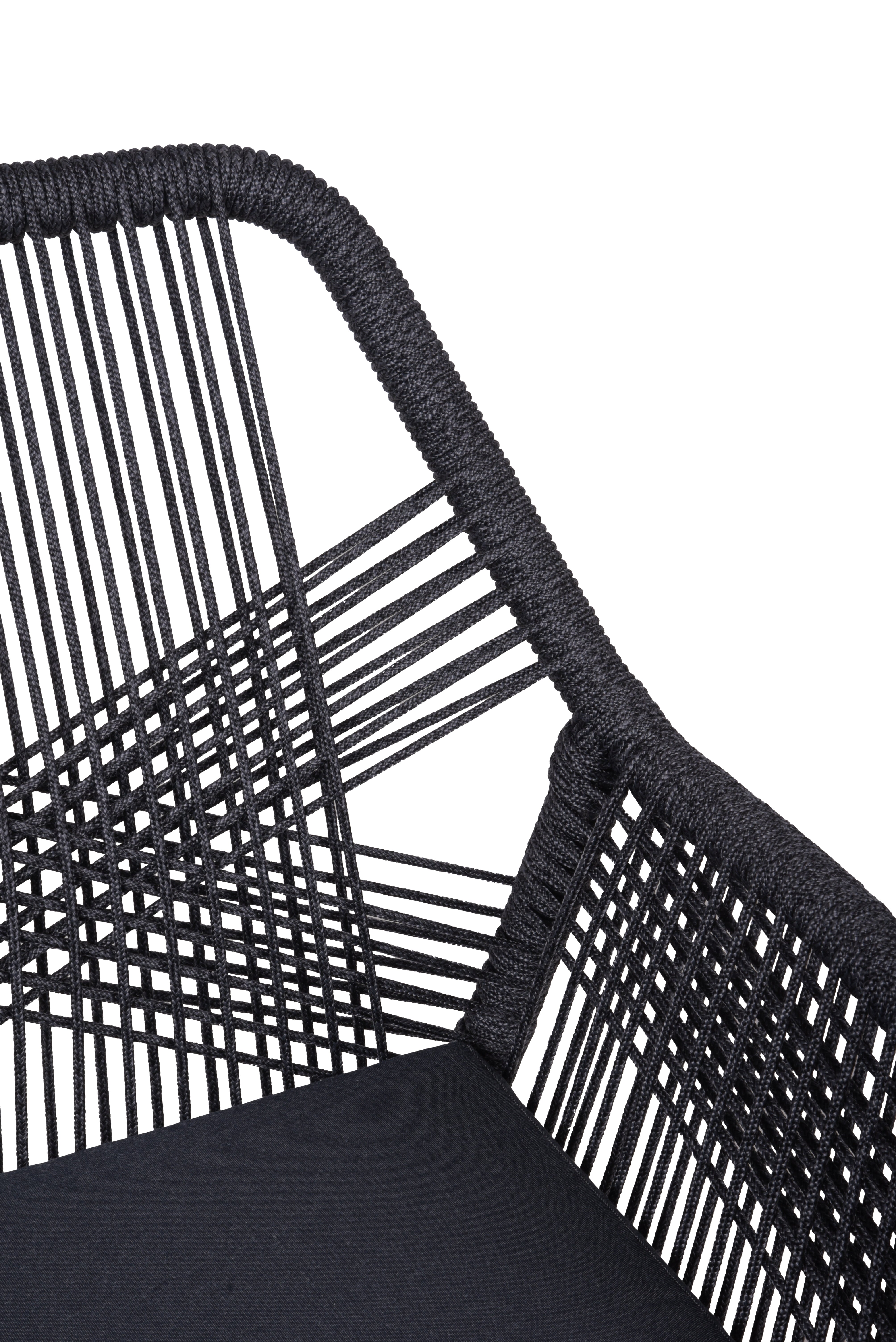 Gartenstuhl POMONA 4er Set Sessel grau Garden Pleasure modern FSC® Akazie