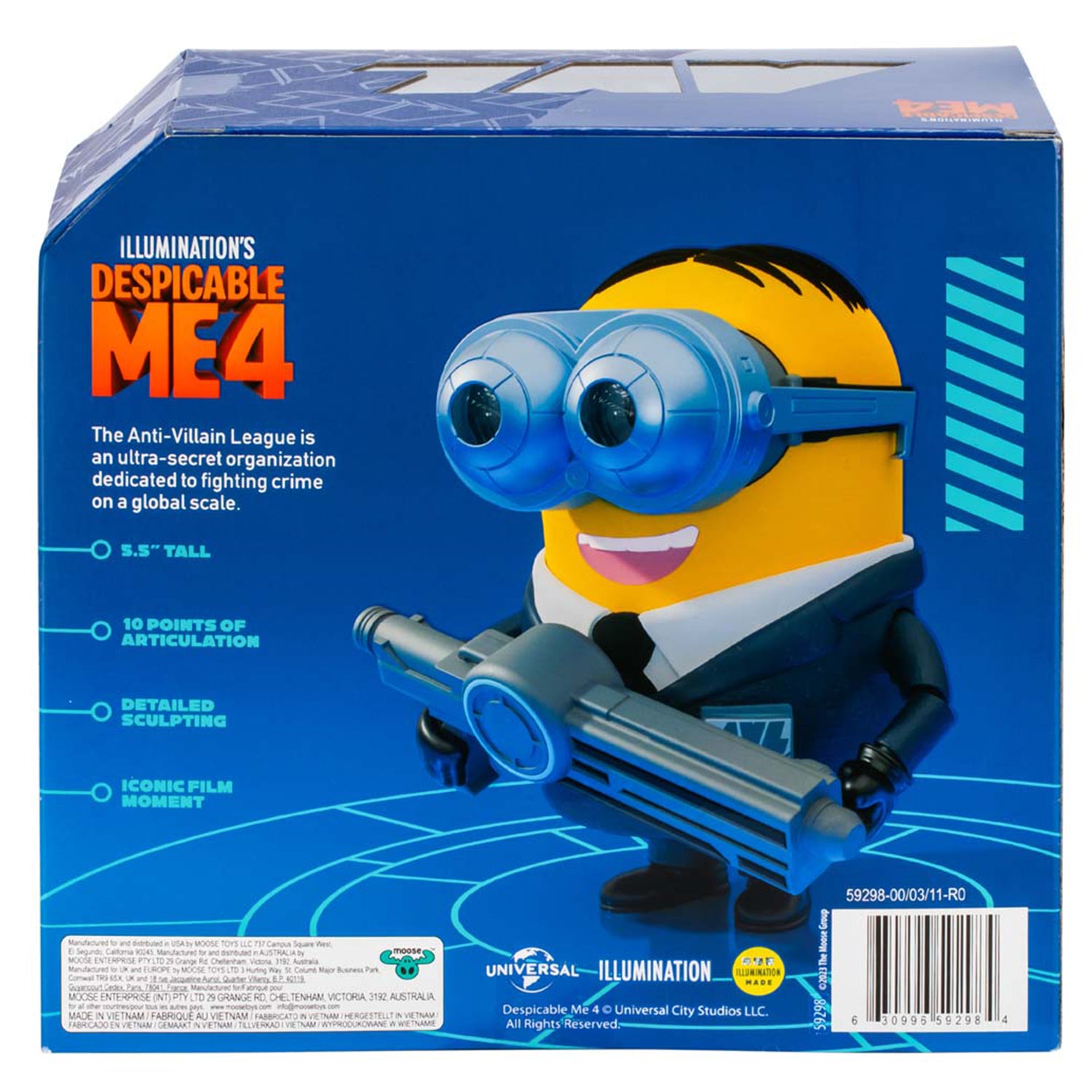 Despicable Me 4 - AVL Squad Mega Minion 14cm Actionfigur - Dave
