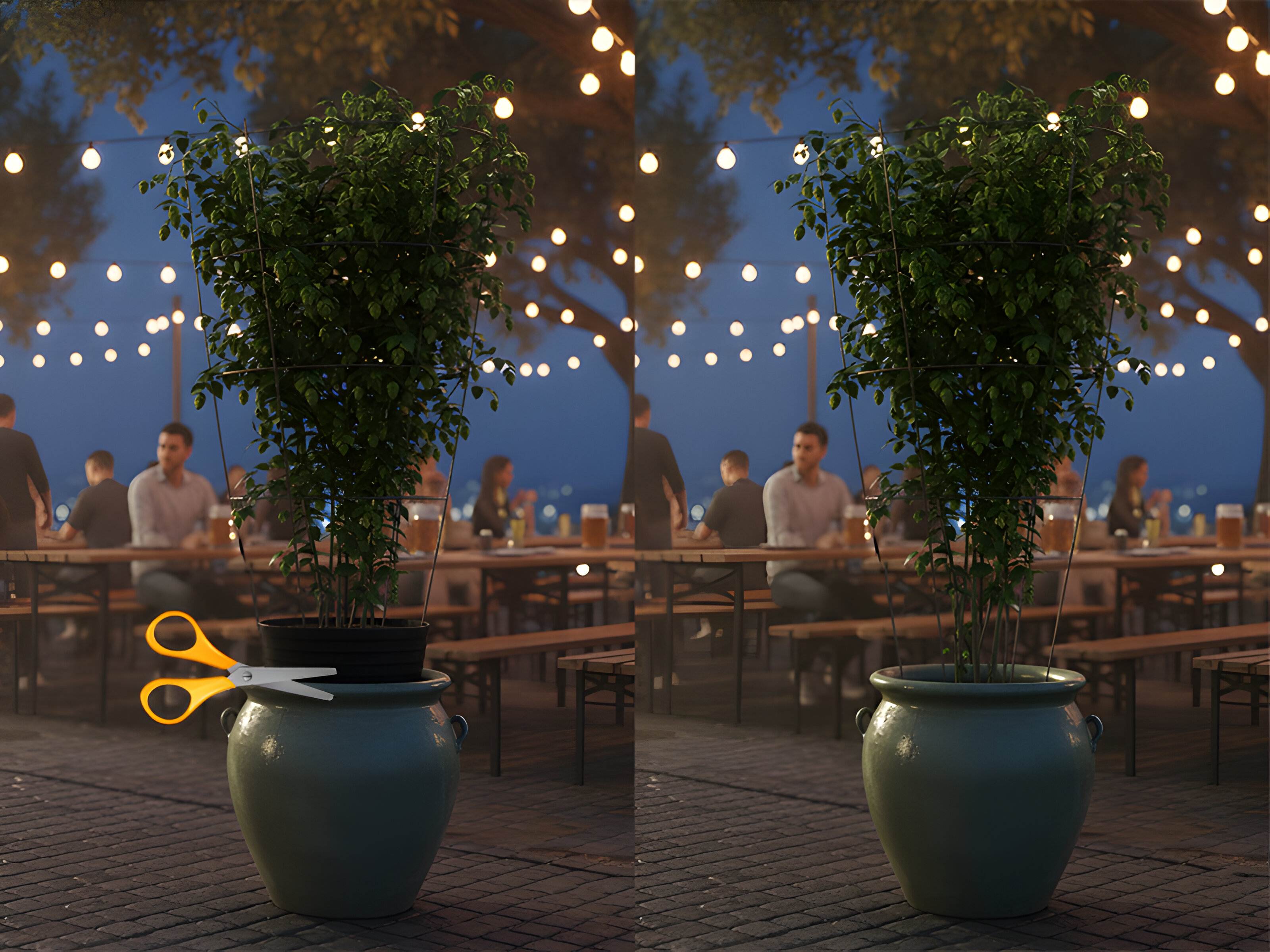 Blumentopf Einsatz rund 'Solution 55' Kunststoffeinsatz für Pflanzkübel Blumenkübel Einsatz