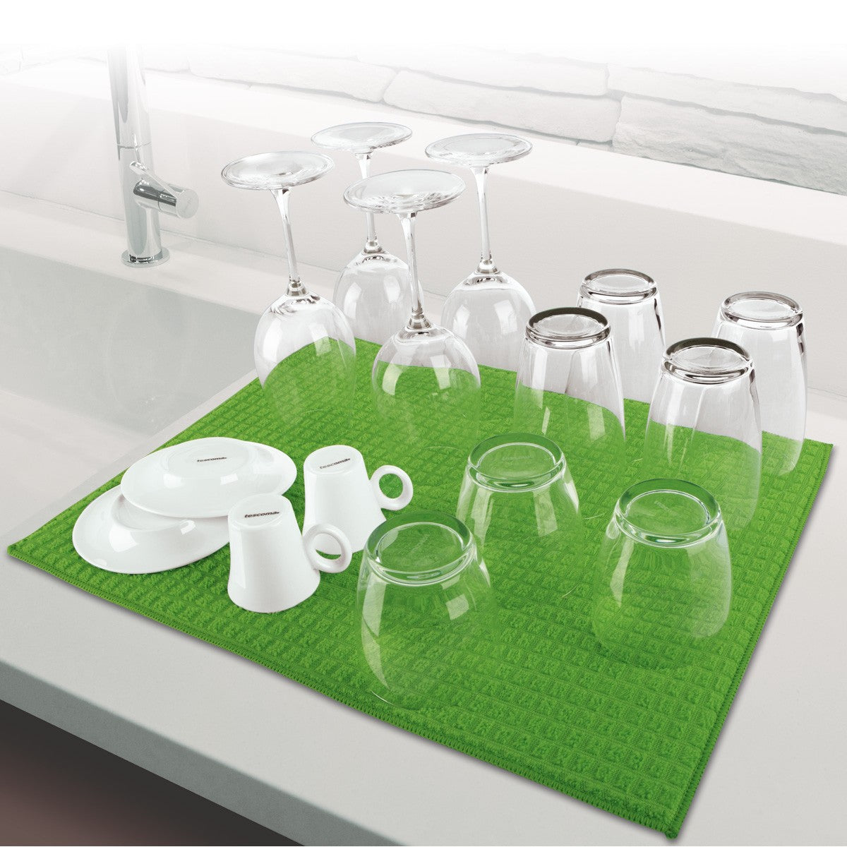 Tescoma Abtropfmatte PRESTO 51 x 39 cm – Spülmatte für Geschirr