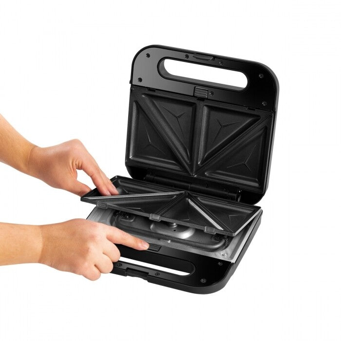 Sandwichmaker 3 in 1 Sandwichtoaster Waffelautomat Paninimaker Tescoma President