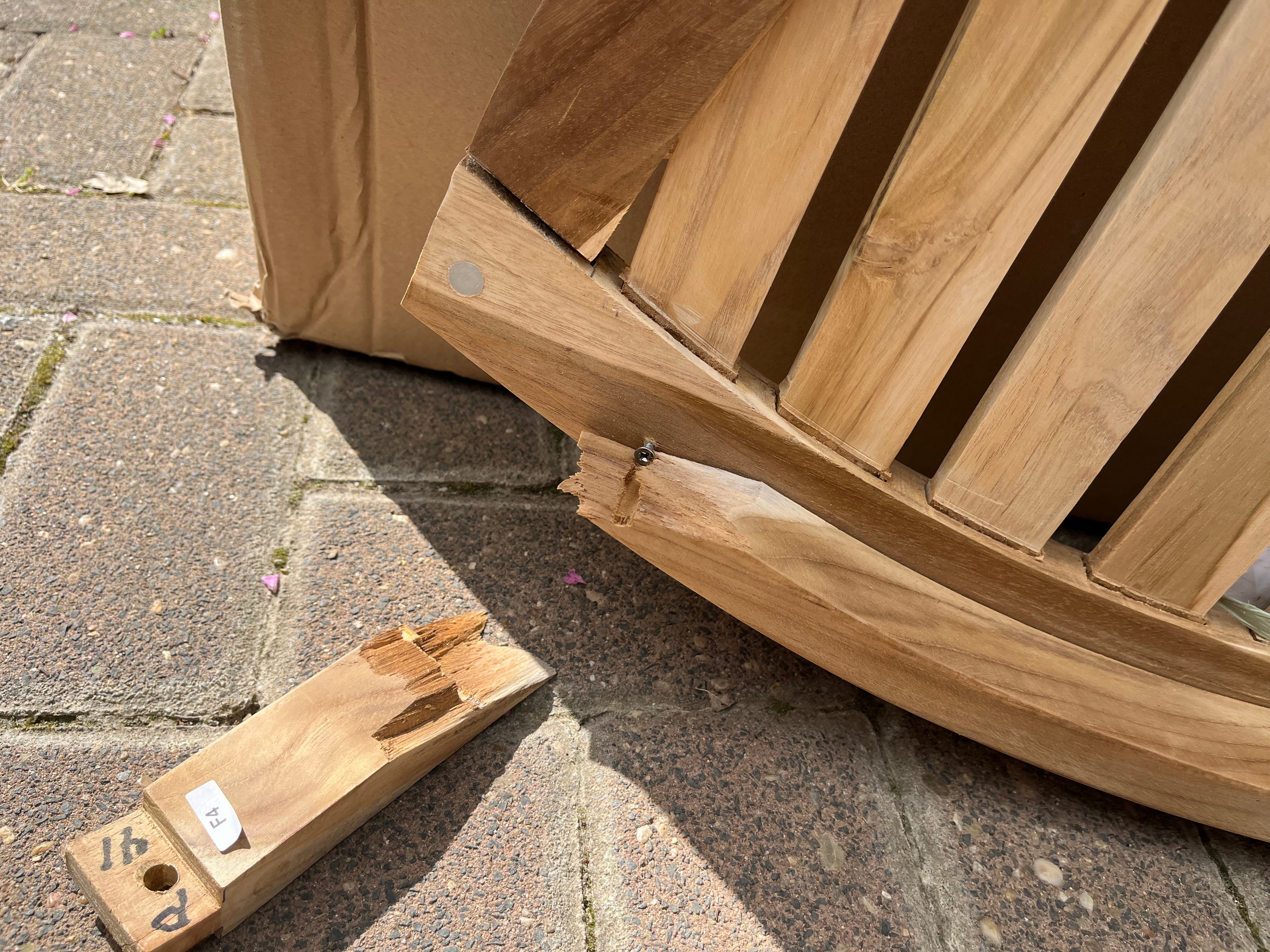 Gartenbank AMBON Bank Sitzbank GARDEN PLEASURE wetterfest komfortabel Outdoor hochwertig