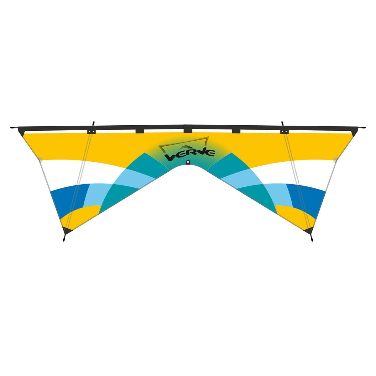 Vierleiner Lenkdrachen HQ Verve Aqua 252 cm Drachen Quad Flugdrachen