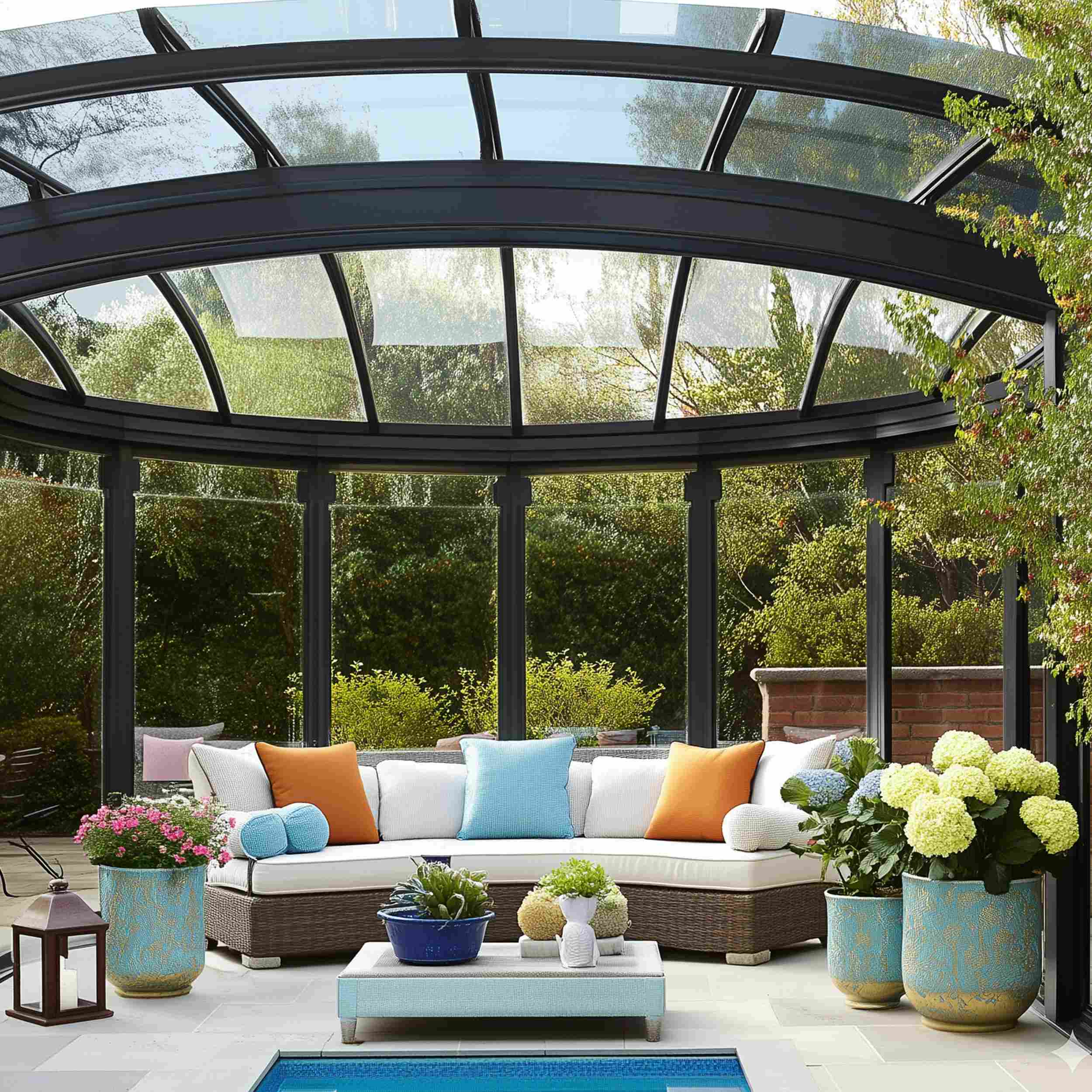 Blumentopf Metall Rund 3er-Set Übertopf Maya gold Pflanztopf Pflanzgefäß Zinktopf