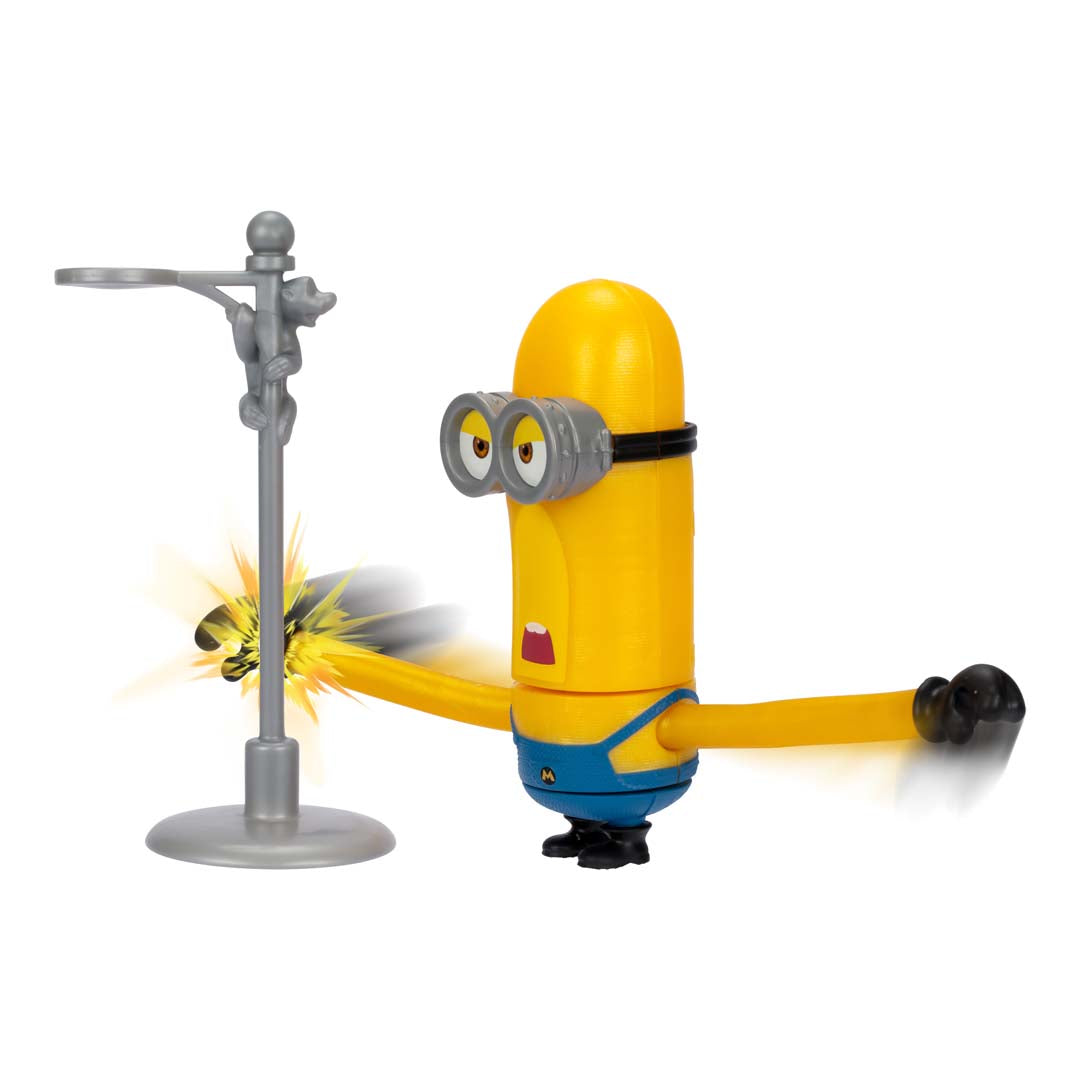Despicable Me 4 59279 | Wild Spinning Mega Minion Tim Figur | 11 cm große Sammelfigur | 5 verschiedene Mega Minions zum Sammeln