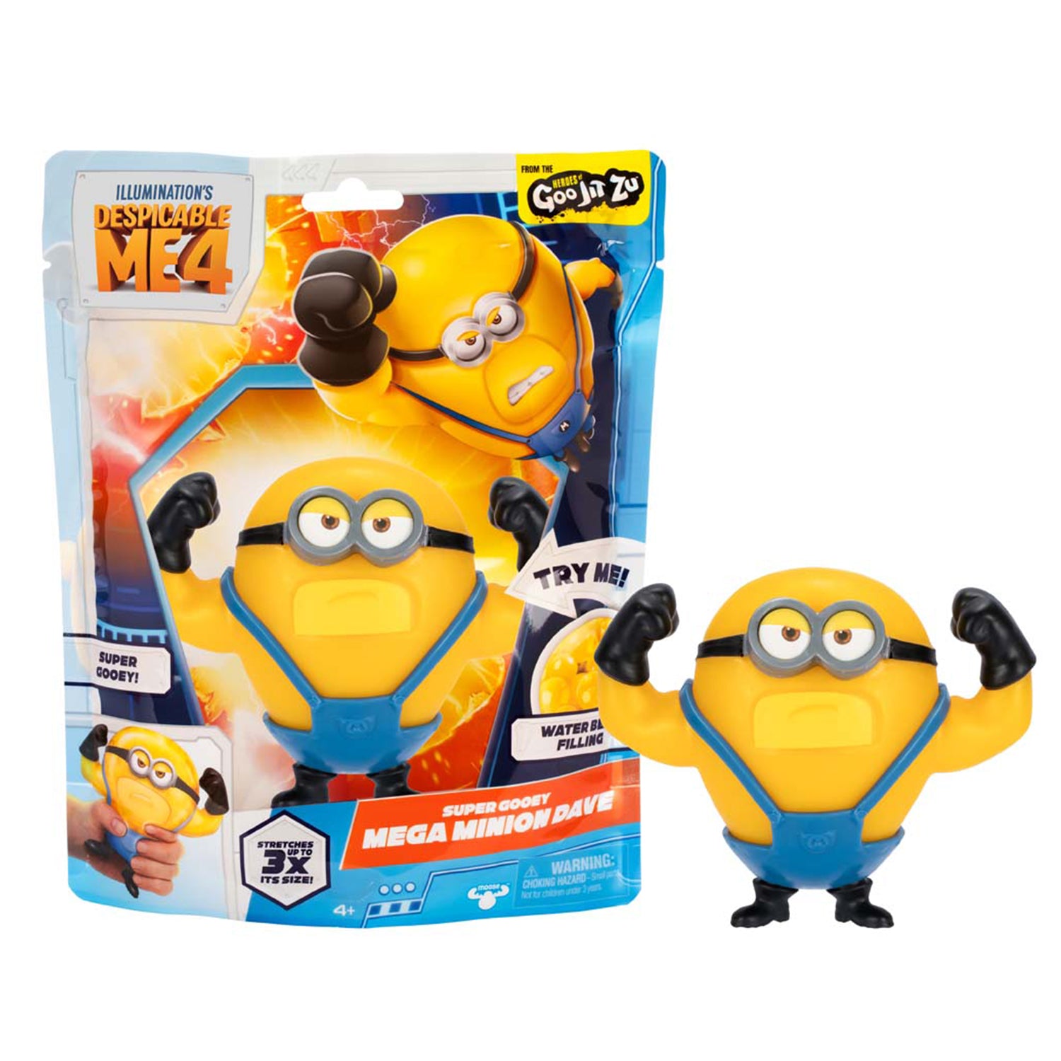 Despicable Me 4- Stretchy Hero - DAVE Mega-Minions