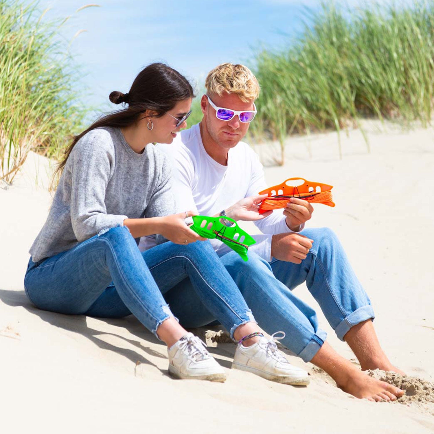 Drachenschnur Drachenleine HQ Winderset Liros Dyneema 160 kp / 2 x 25 m