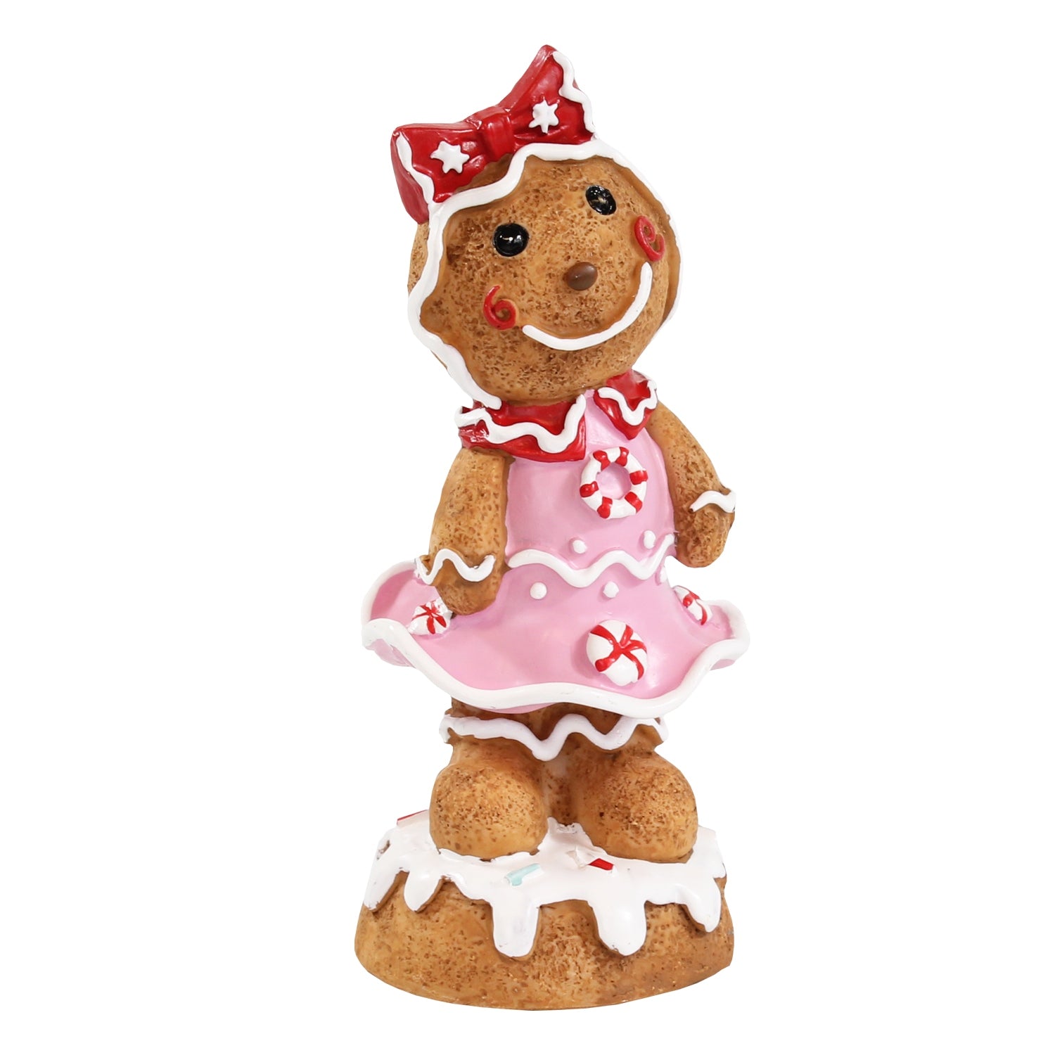 Lebkuchenfrau Girl Weihnachts Tischdeko Weihnachtsfiguren Lebkuchen Deko