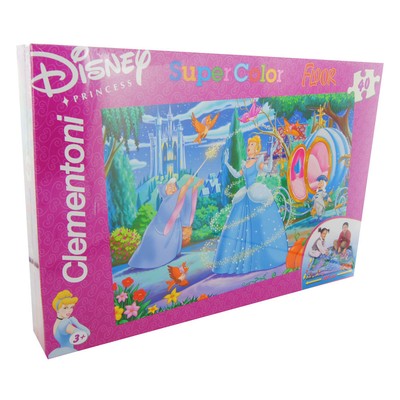 Walt Disney Puzzle Cinderella Aschenputtel 40tlg. Kinderpuzzle Bodenpuzzle 100x70 cm