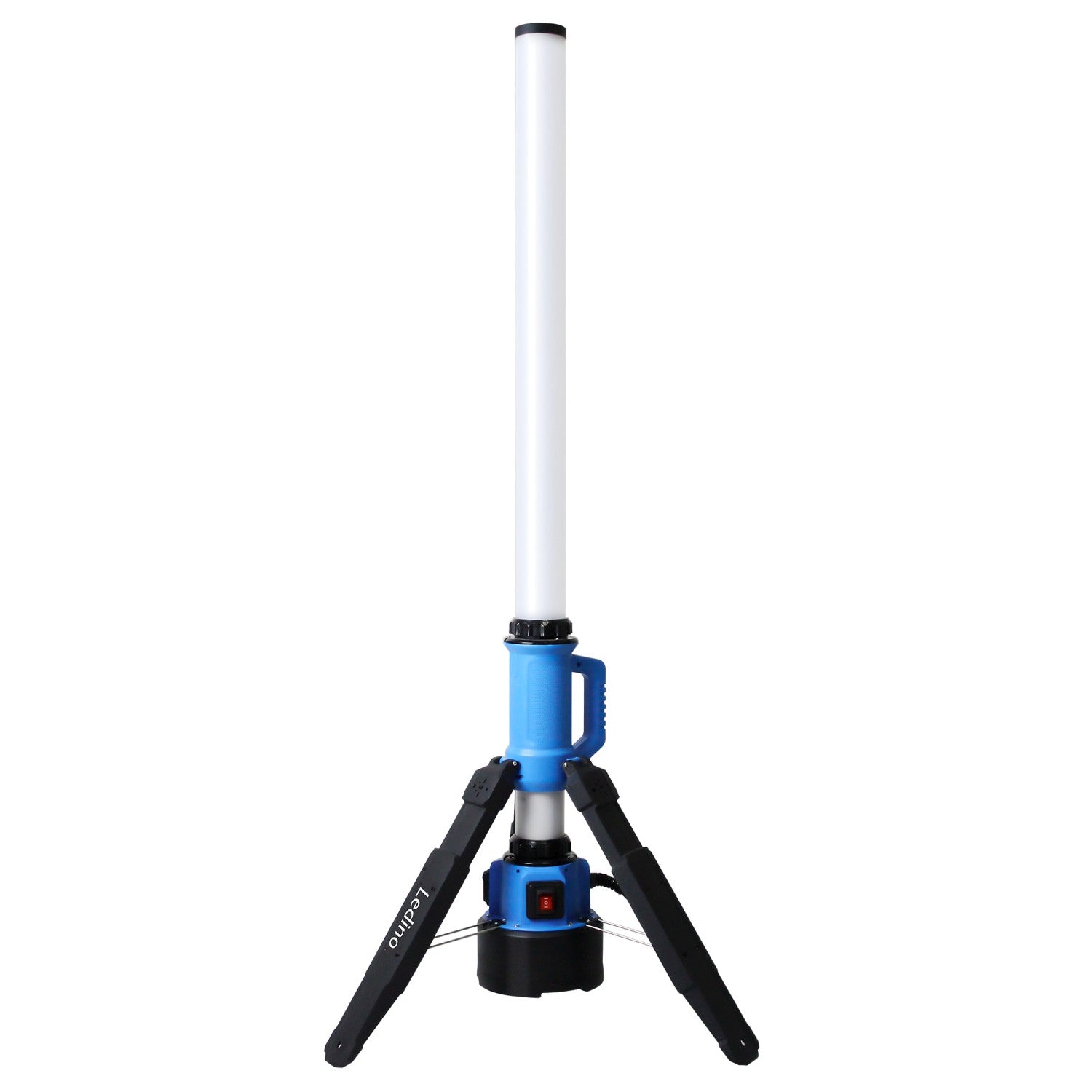 Ledino LED Multiakku-Lichtsäule Rath H60M – 6500 lm kabelloses 360° Licht für Baustelle & Outdoor