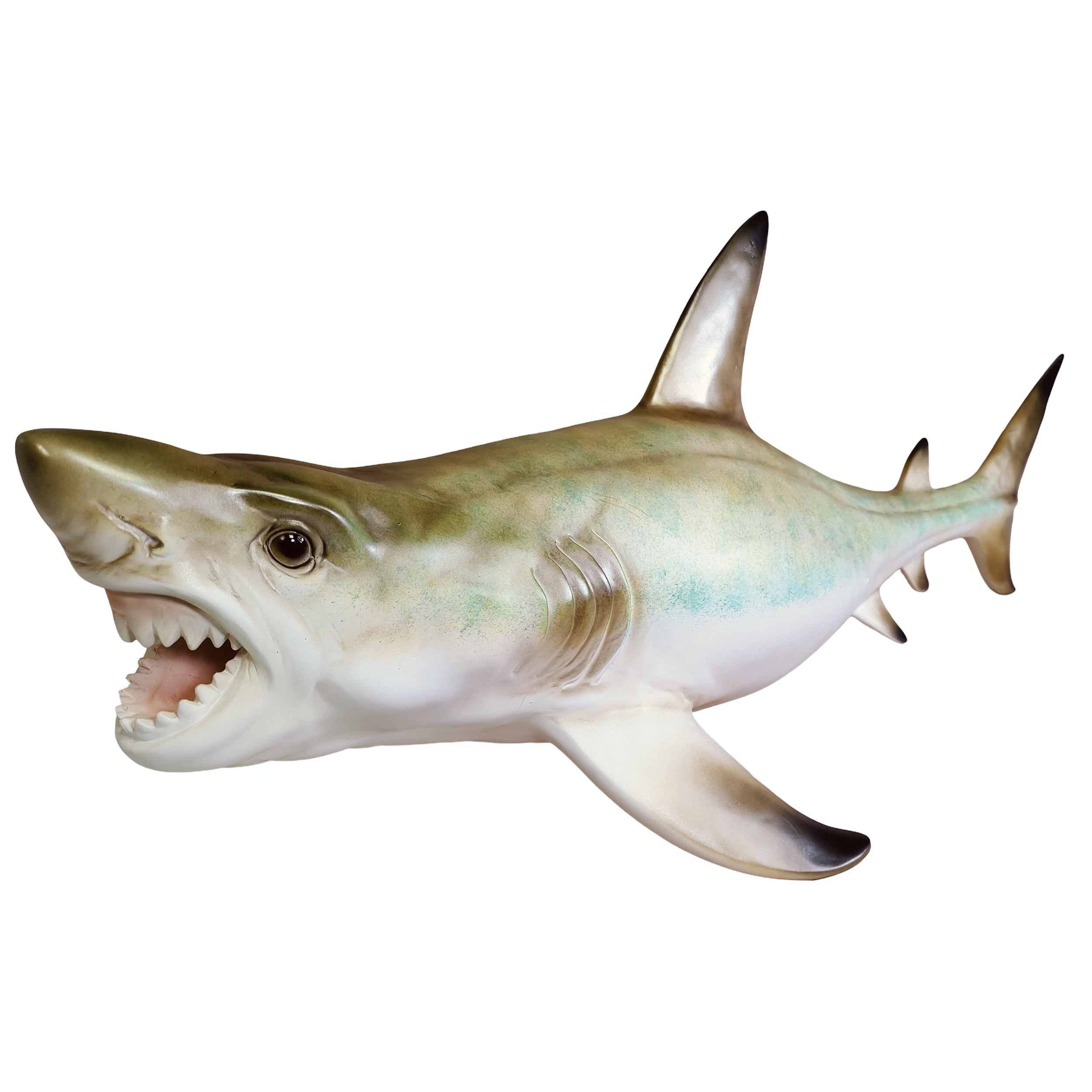 Hai Figur groß Deko Haifisch maritime Dekoration für Wohnzimmer & Gastronomie Hai Deko