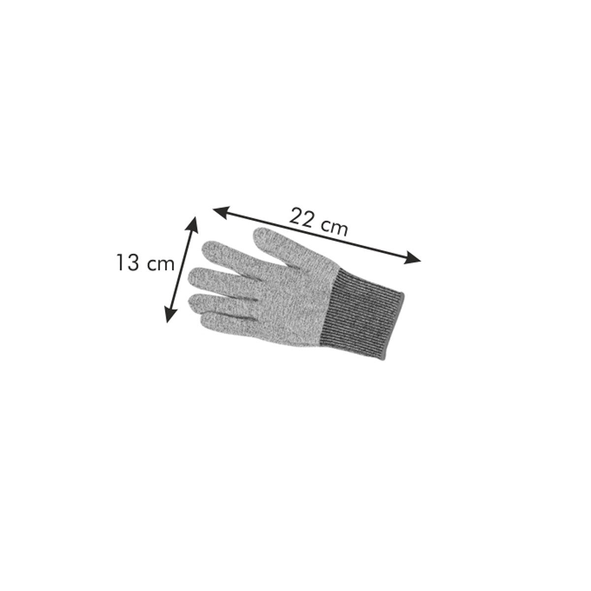 Tescoma Schutzhandschuh PRESTO Größe M – Küchenhandschuh für sicheres Arbeiten