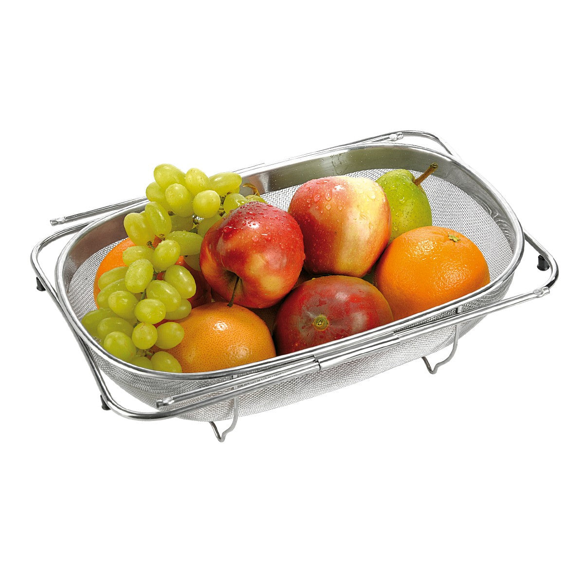 Tescoma Verstellbarer Korb zum Abtropfen GrandCHEF 34x24 cm – Küchenkorb