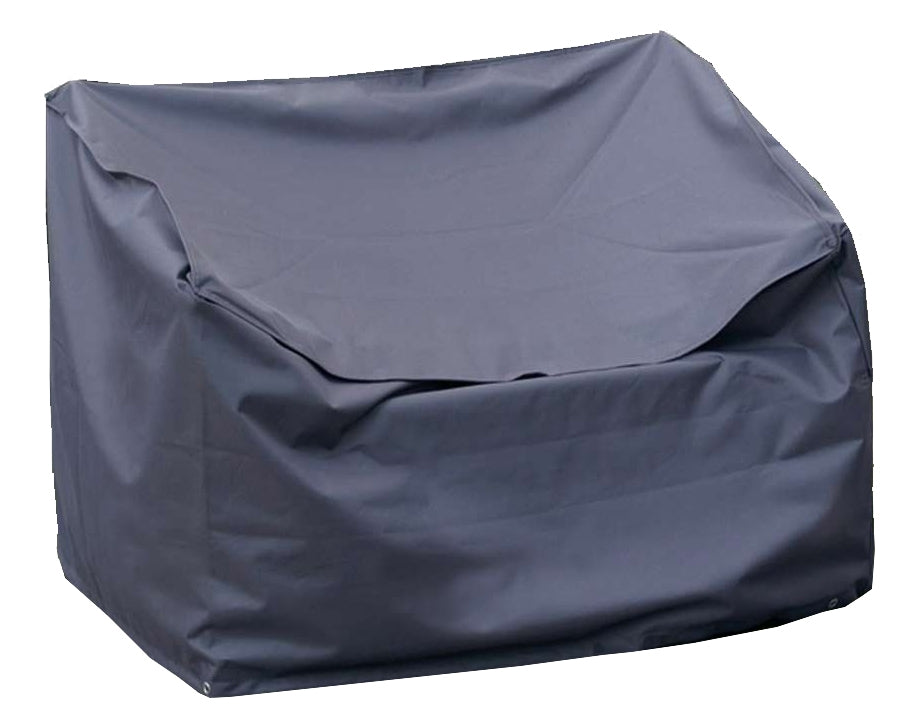 Schutzhülle Gartenbank 120 cm Abdeckhaube Bank 2 Sitzer Gartenbank Abdeckung robustes 420D Polyester anthrazit