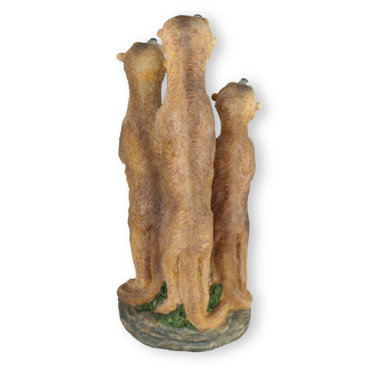 Erdmännchen Figur XL Erdmännchen Gartenfigur Familie Frettchen Deko Familie Erdmann