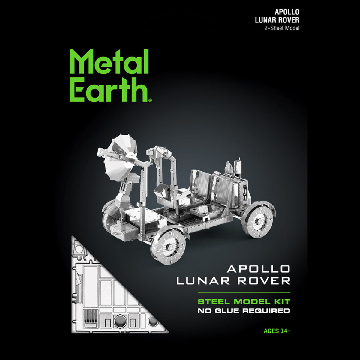 Metal Earth Metallbausätze MMS094 Apollo Lunar Rover Metall Modell