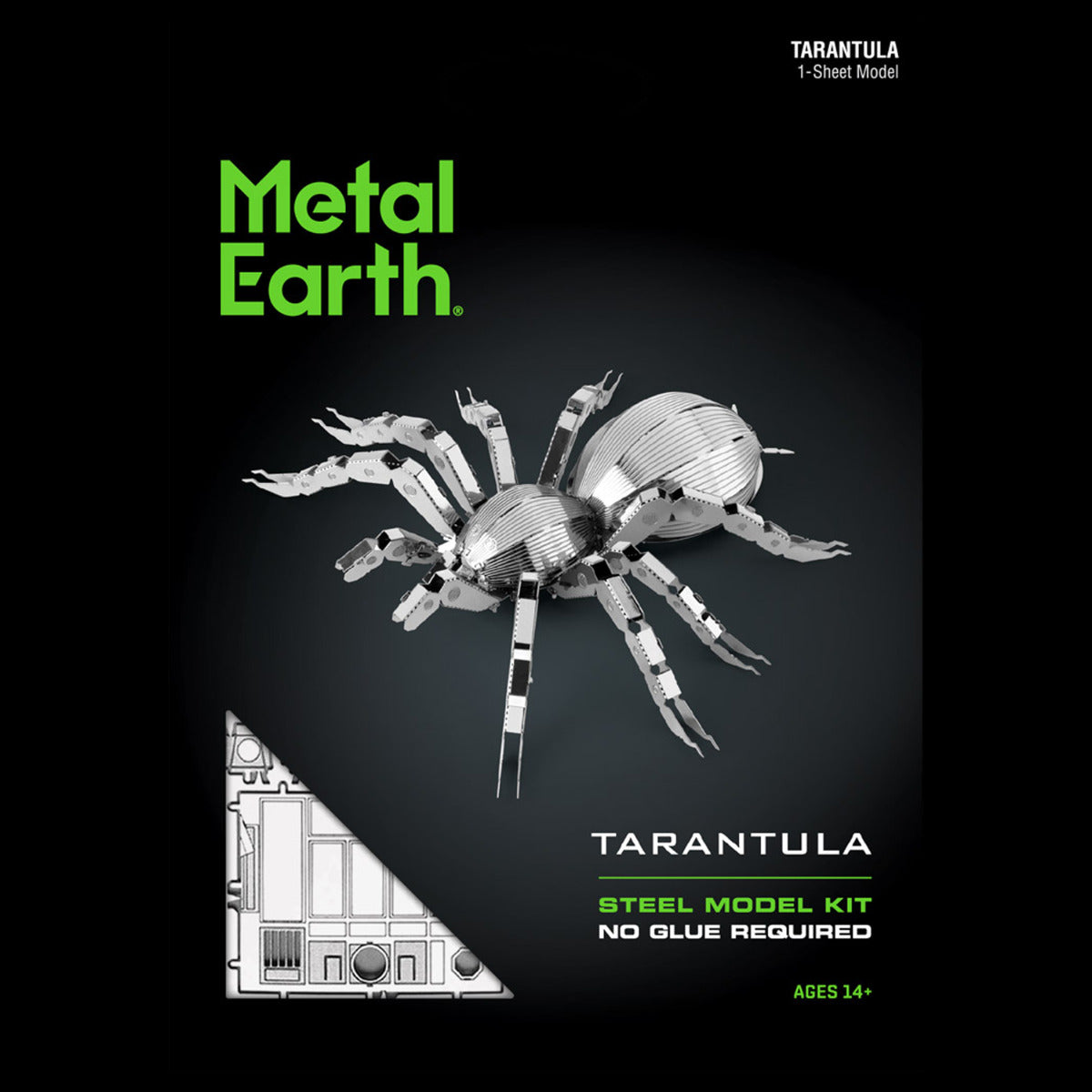 Metal Earth Tarantula Vogelspinne MMS072 3D Figur Metallbausatz